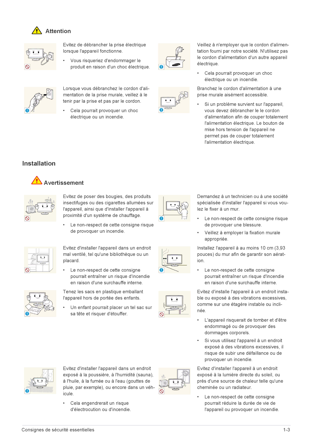 Samsung LS20PTDSF/EN, LS19PTDSF/EN, LS24PTDSF/EN, LS23PTDSF/EN, LS22PTDSF/EN manual Installation 