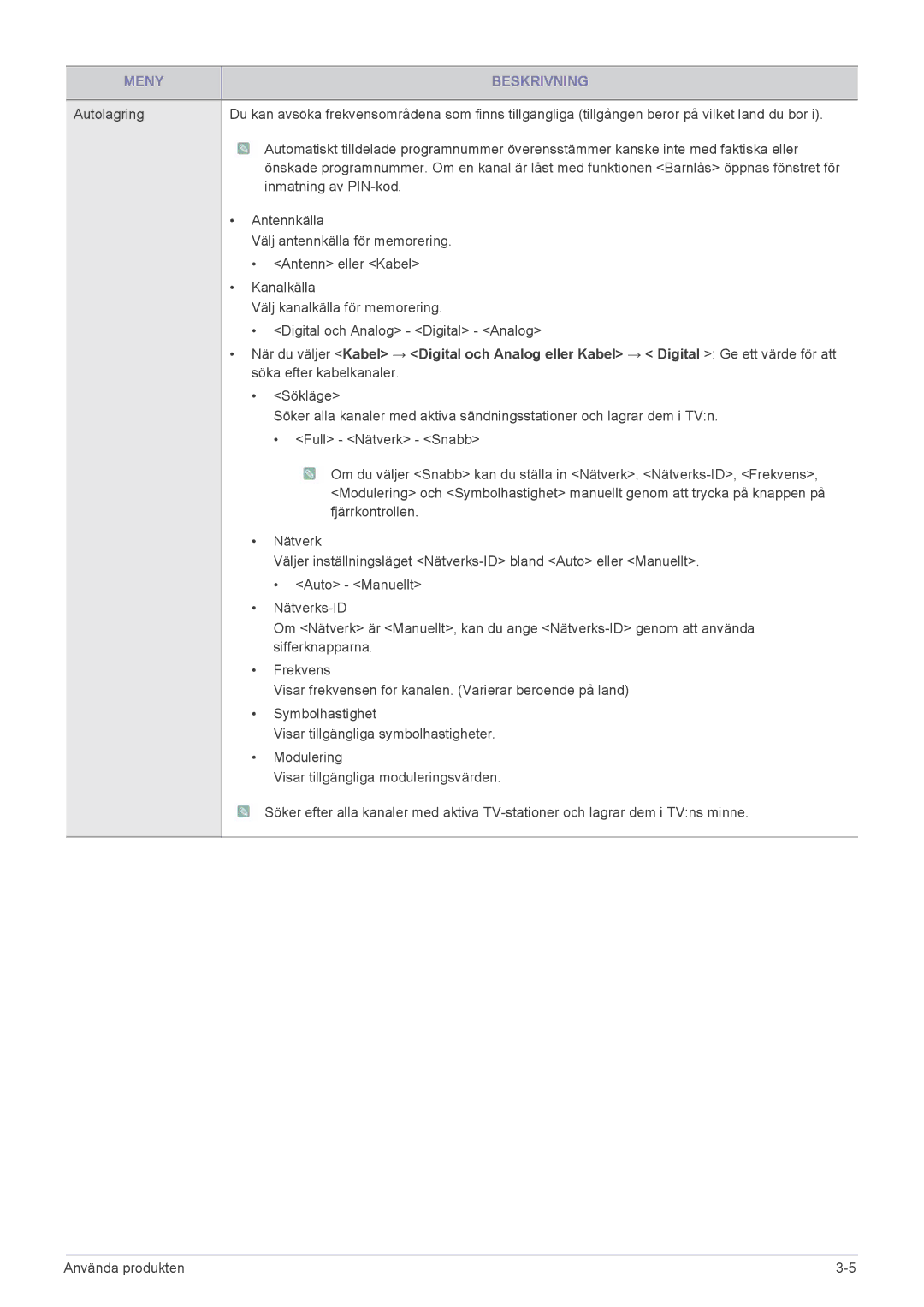 Samsung LS24PTDSF/XE, LS19PTDSF/XE, LS23PTDSF/XE manual Inmatning av PIN-kod 