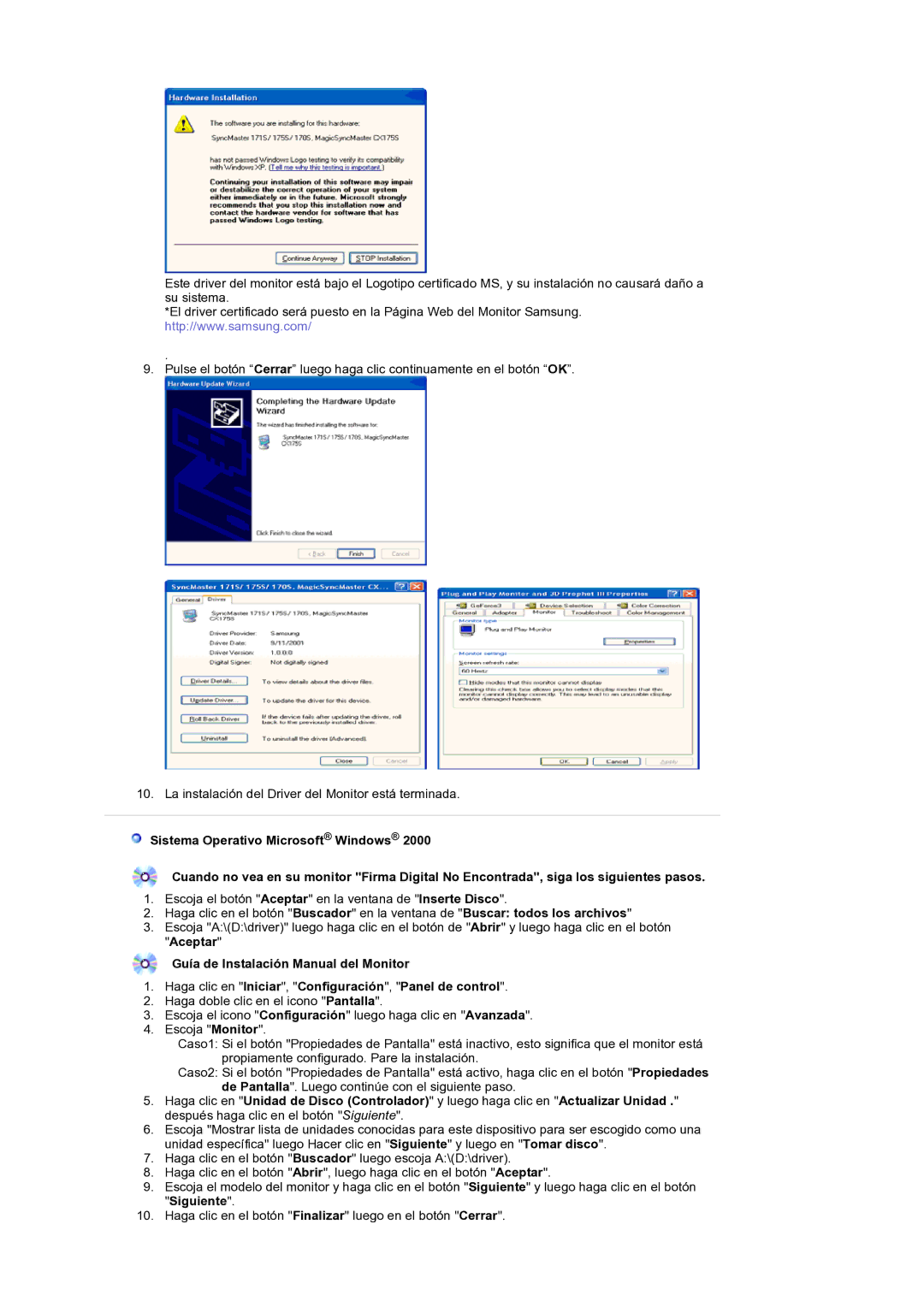 Samsung LS19RTUSS/EDC manual 