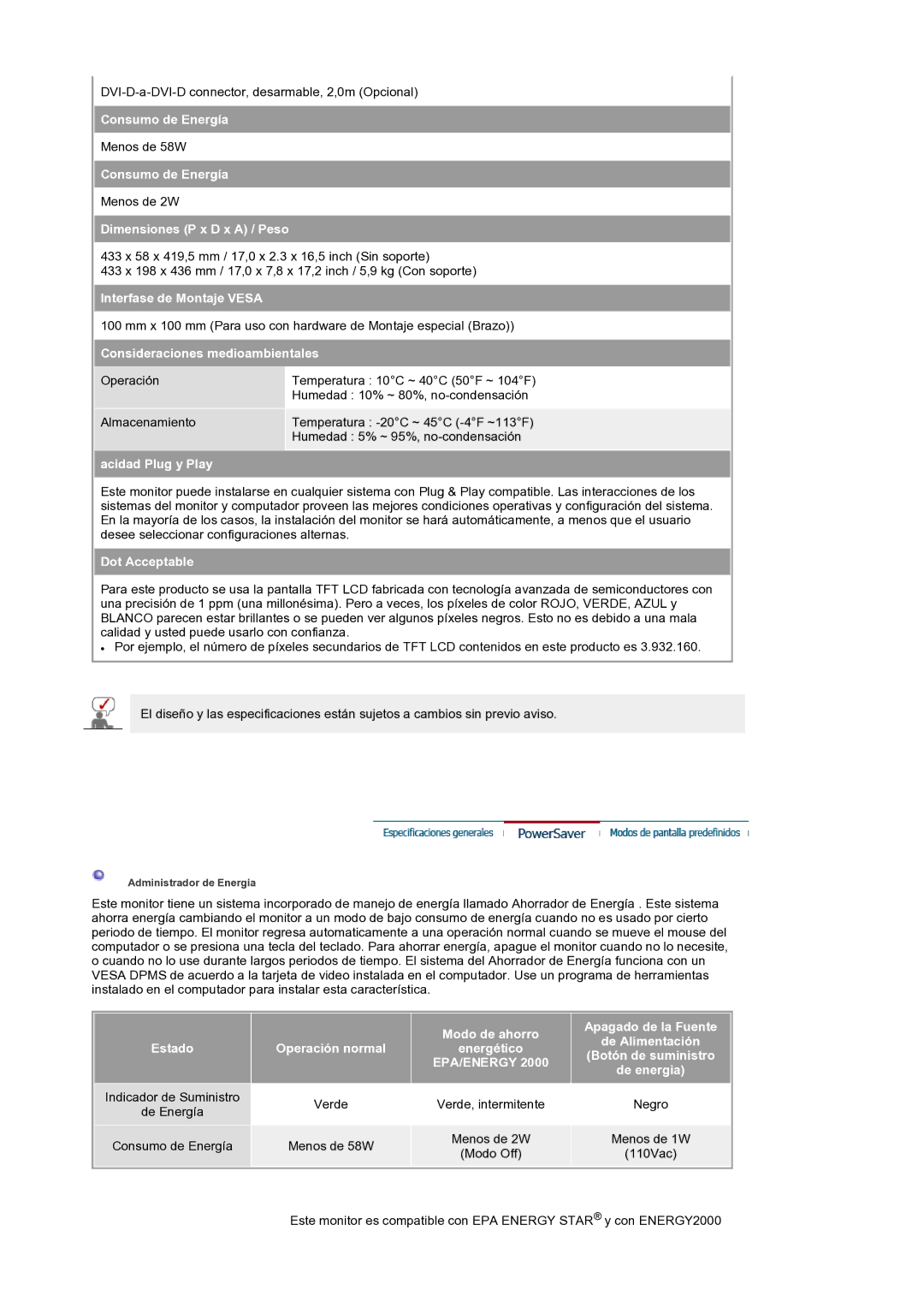 Samsung LS19RTUSS/EDC manual Epa/Energy 