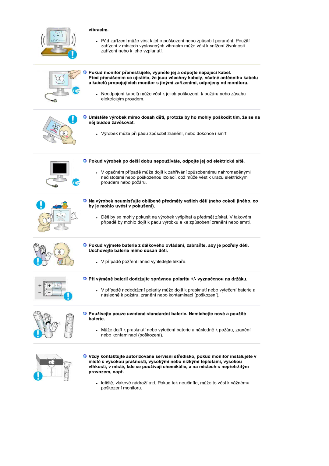 Samsung LS19RTUSS/EDC manual Vibracím 