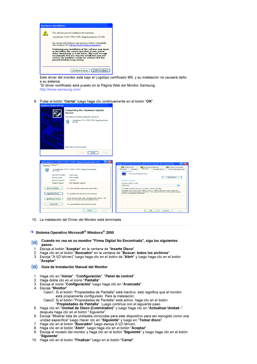 Samsung LS19RTUSSZ/EDC manual 