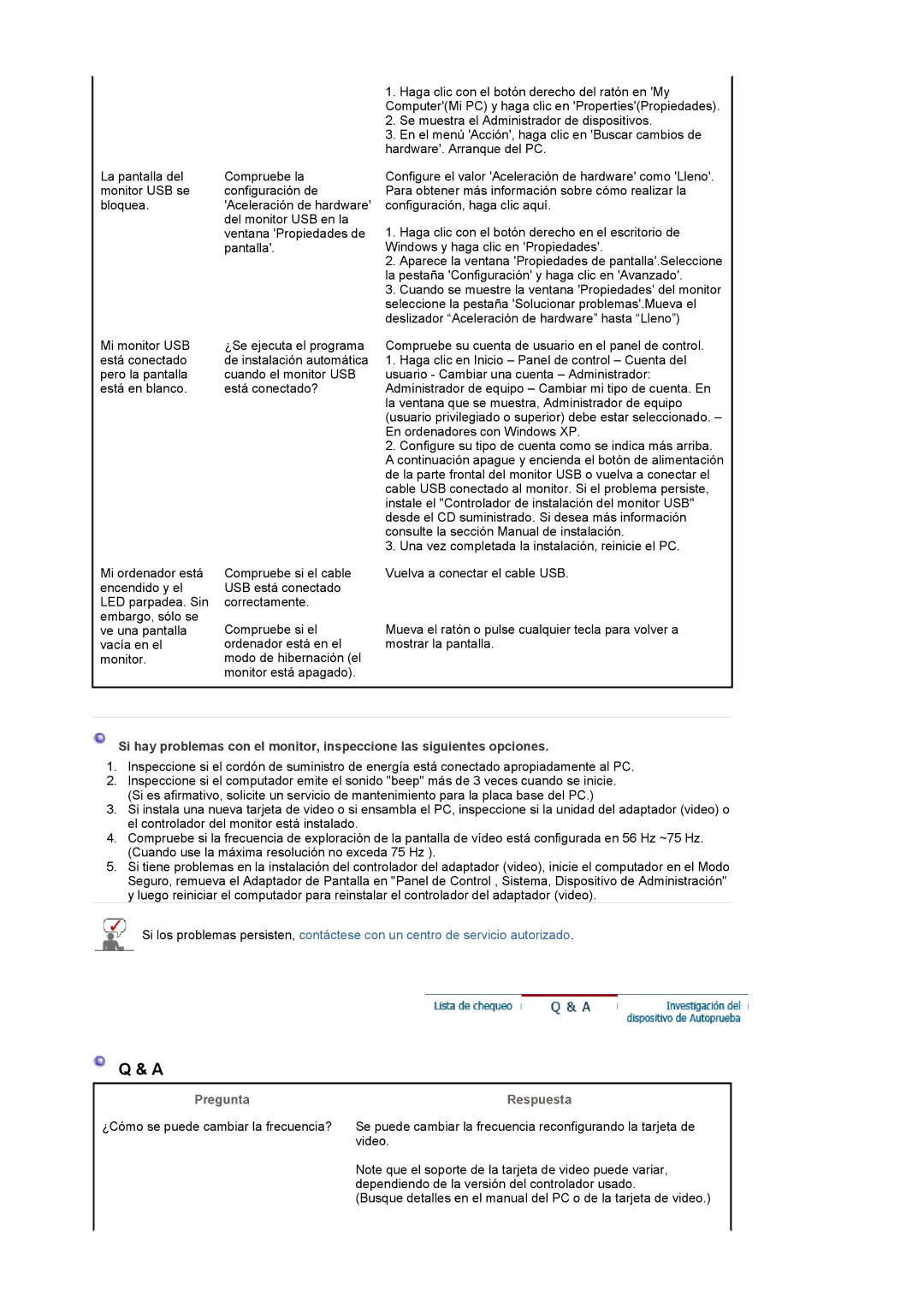 Samsung LS19UBQESQ/EDC, LS19UBPESQ/EDC manual Pregunta, Respuesta 