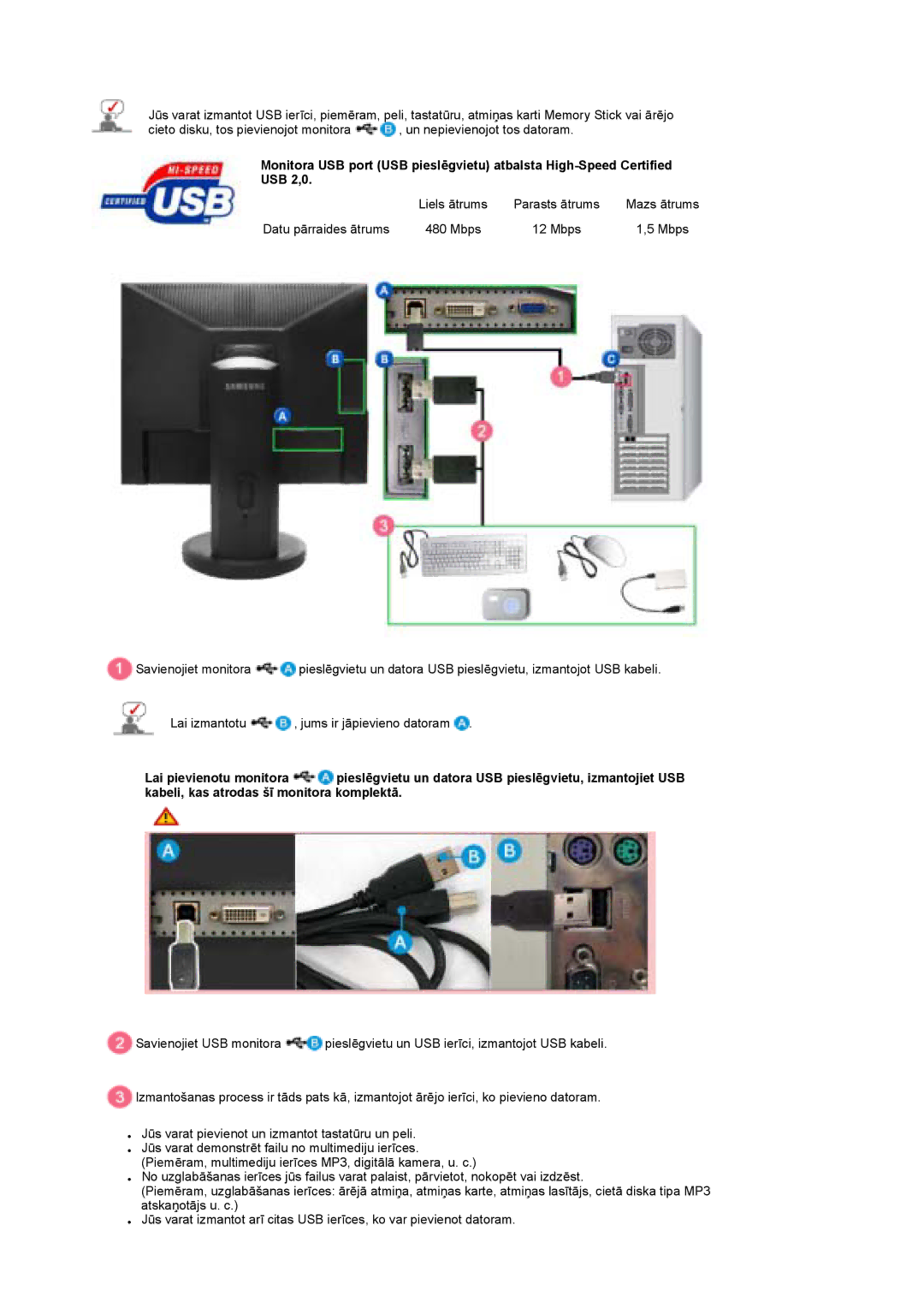 Samsung LS19UBPESQ/EDC manual 