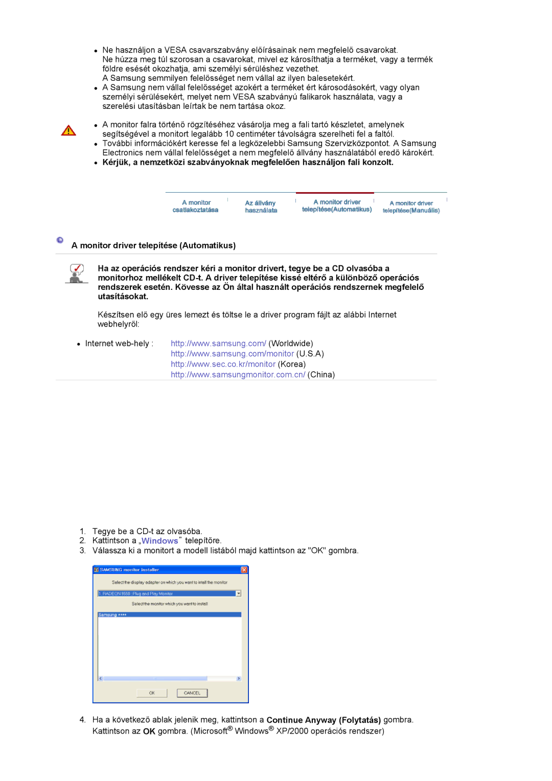 Samsung LS19WJNKS/EDC manual 