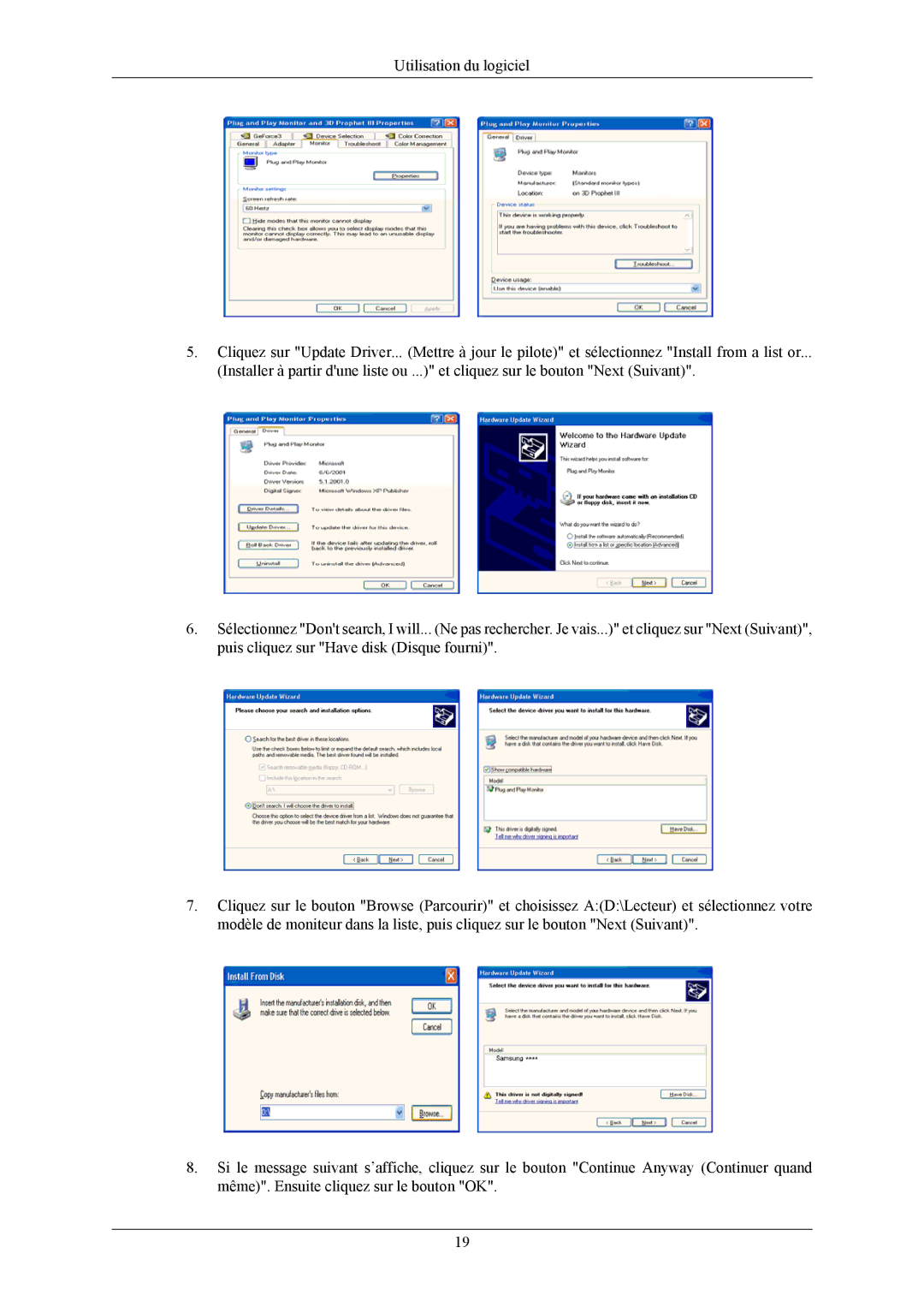 Samsung LS22AQWJFV/EDC, LS20AQWJFV/EDC manual 