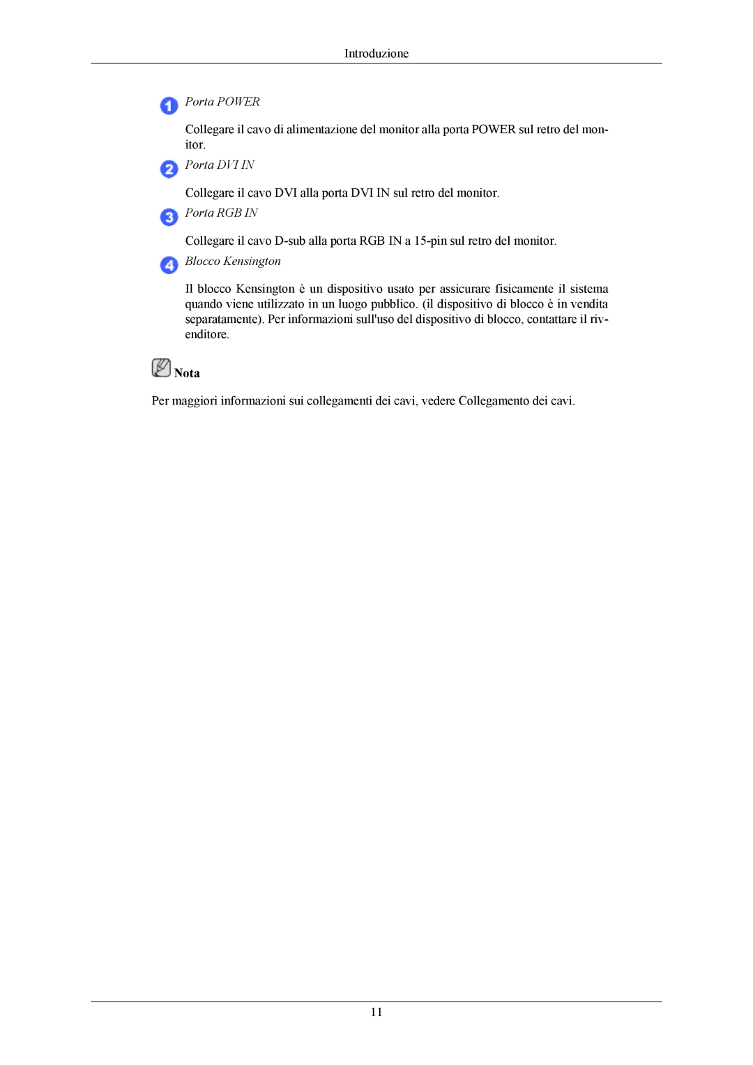 Samsung LS22AQWJFV/EDC, LS20AQWJFV/EDC manual Porta Power 