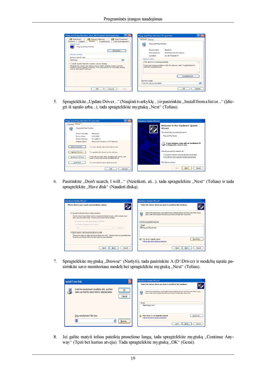 Samsung LS20AQWJFV/EDC, LS22AQWJFV/EDC manual 