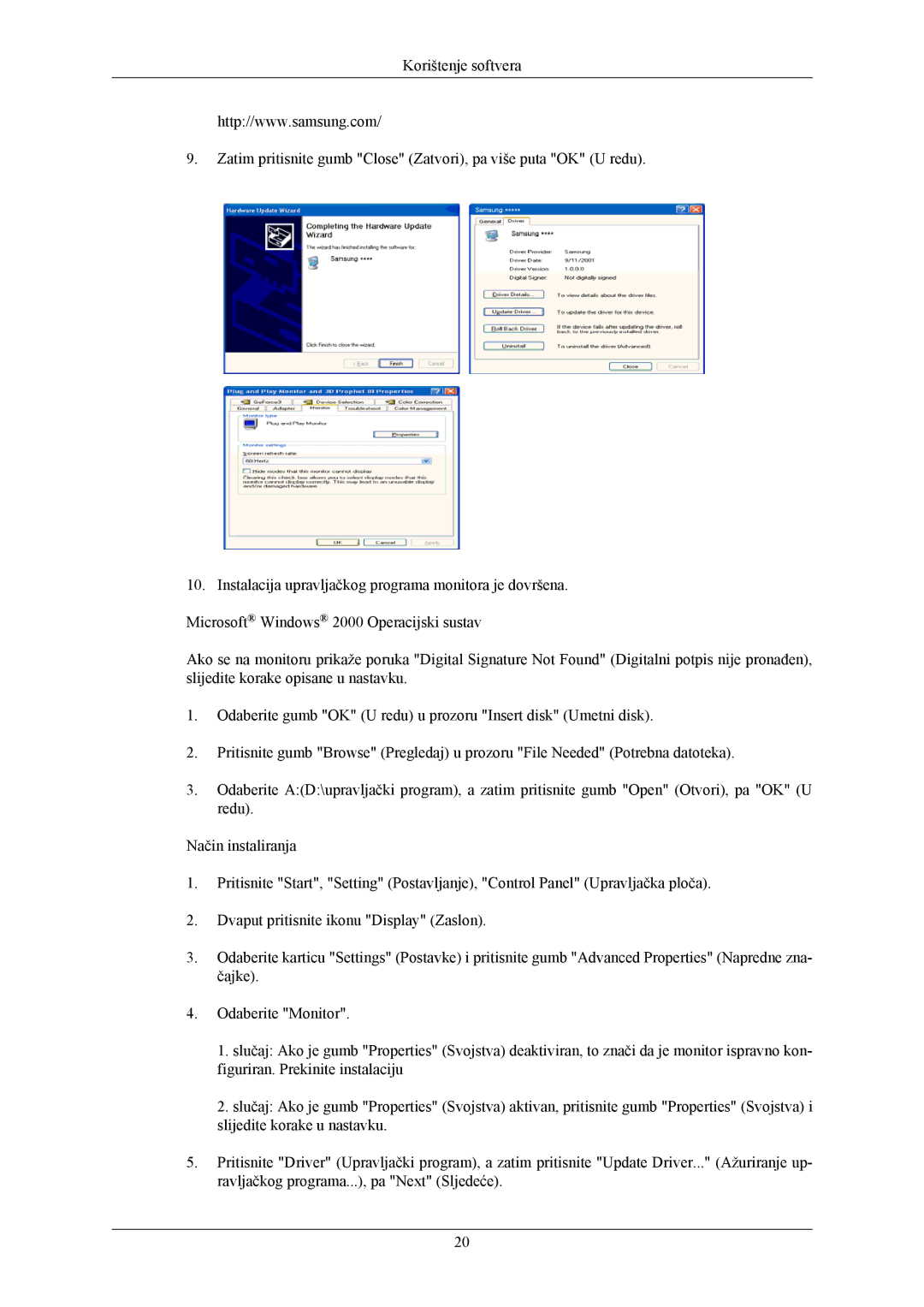 Samsung LS22AQWJFV/EDC, LS20AQWJFV/EDC manual 