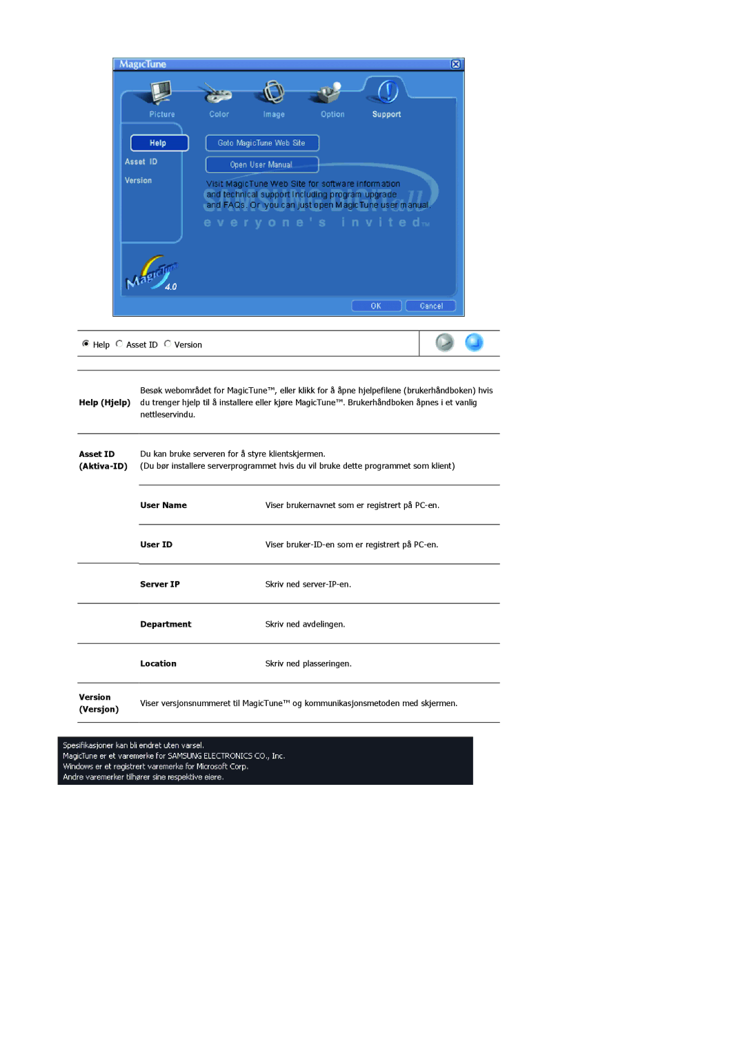 Samsung LS20BRCASZ/EDC manual Asset ID 