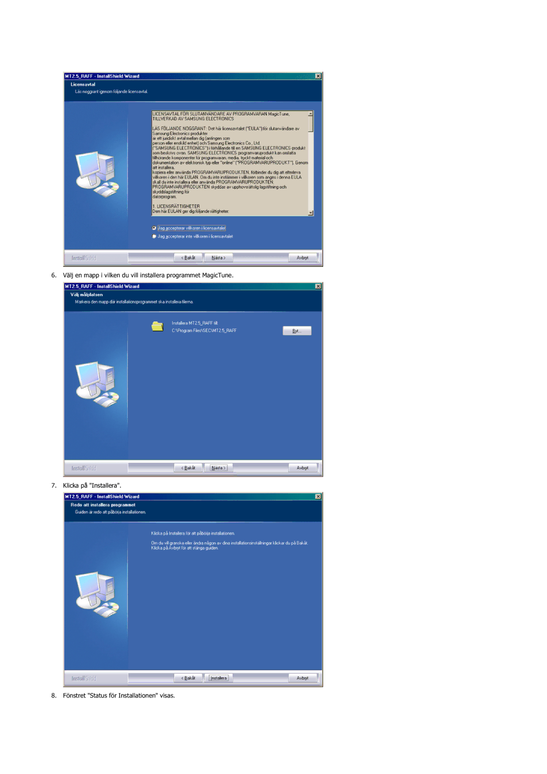 Samsung LS20BRDESQ/EDC, LS20BRDBSQ/EDC manual  QVWUHW6WDWXVIU,QVWDOODWLRQHQYLVDV 