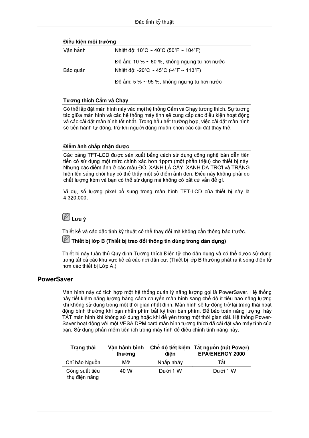 Samsung LS20CMYKFMXV manual PowerSaver 