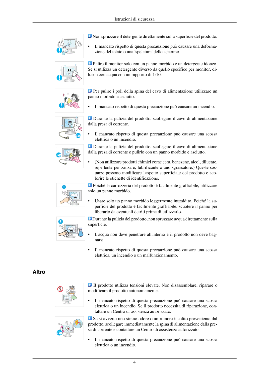 Samsung LS20CMZKFV/EN, LS20CMZKFVA/EN manual Altro 