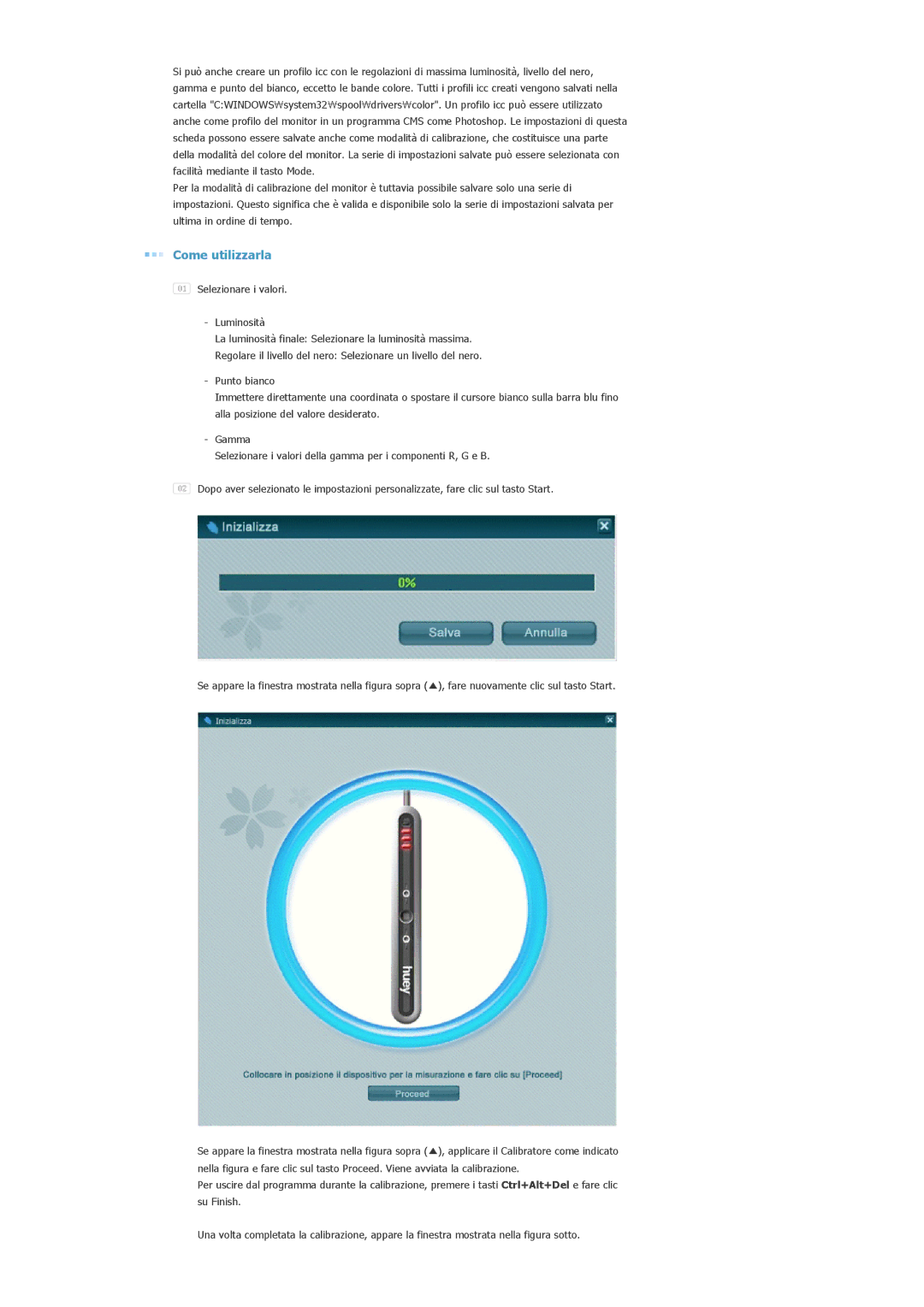 Samsung LS20EDXEB/EDC manual Come utilizzarla 