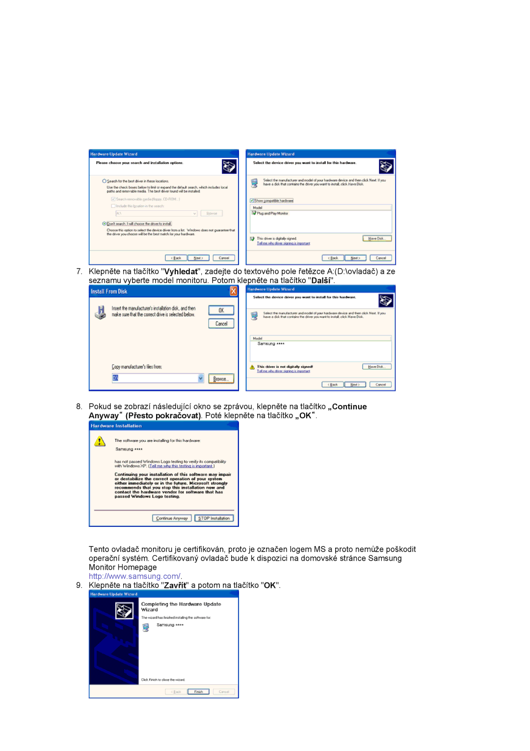 Samsung LS20EDXEB/EDC manual 