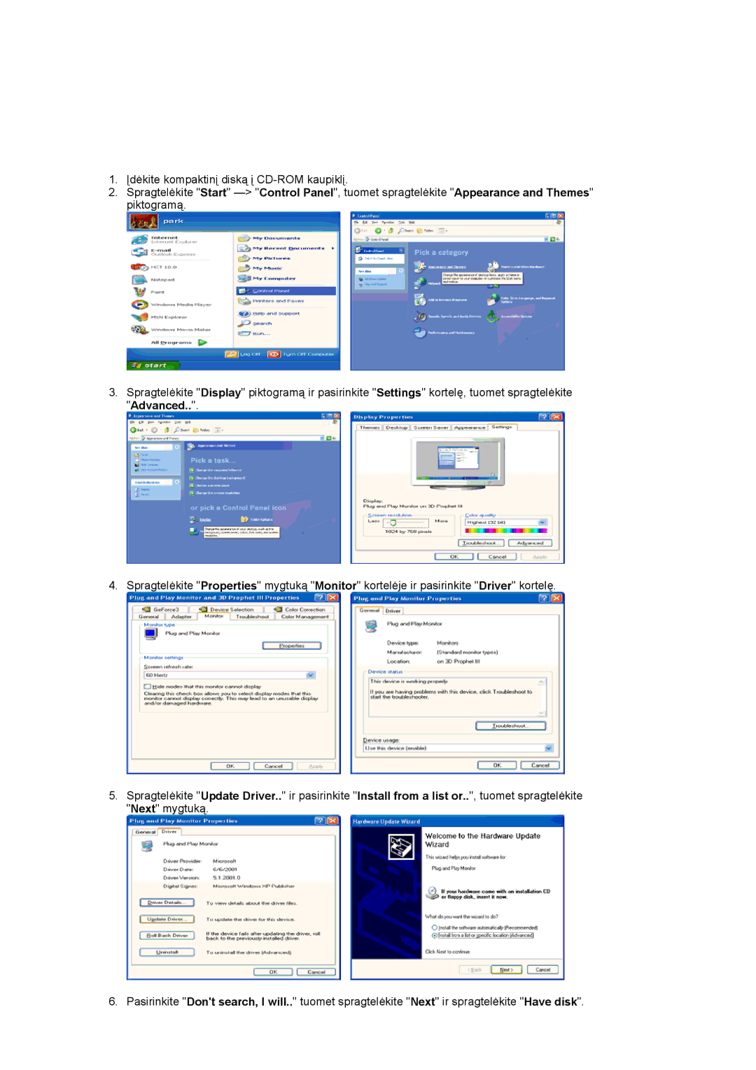 Samsung LS20EDXEB/EDC manual 