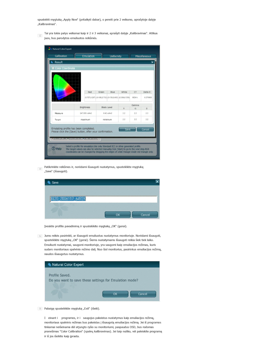 Samsung LS20EDXEB/EDC manual 