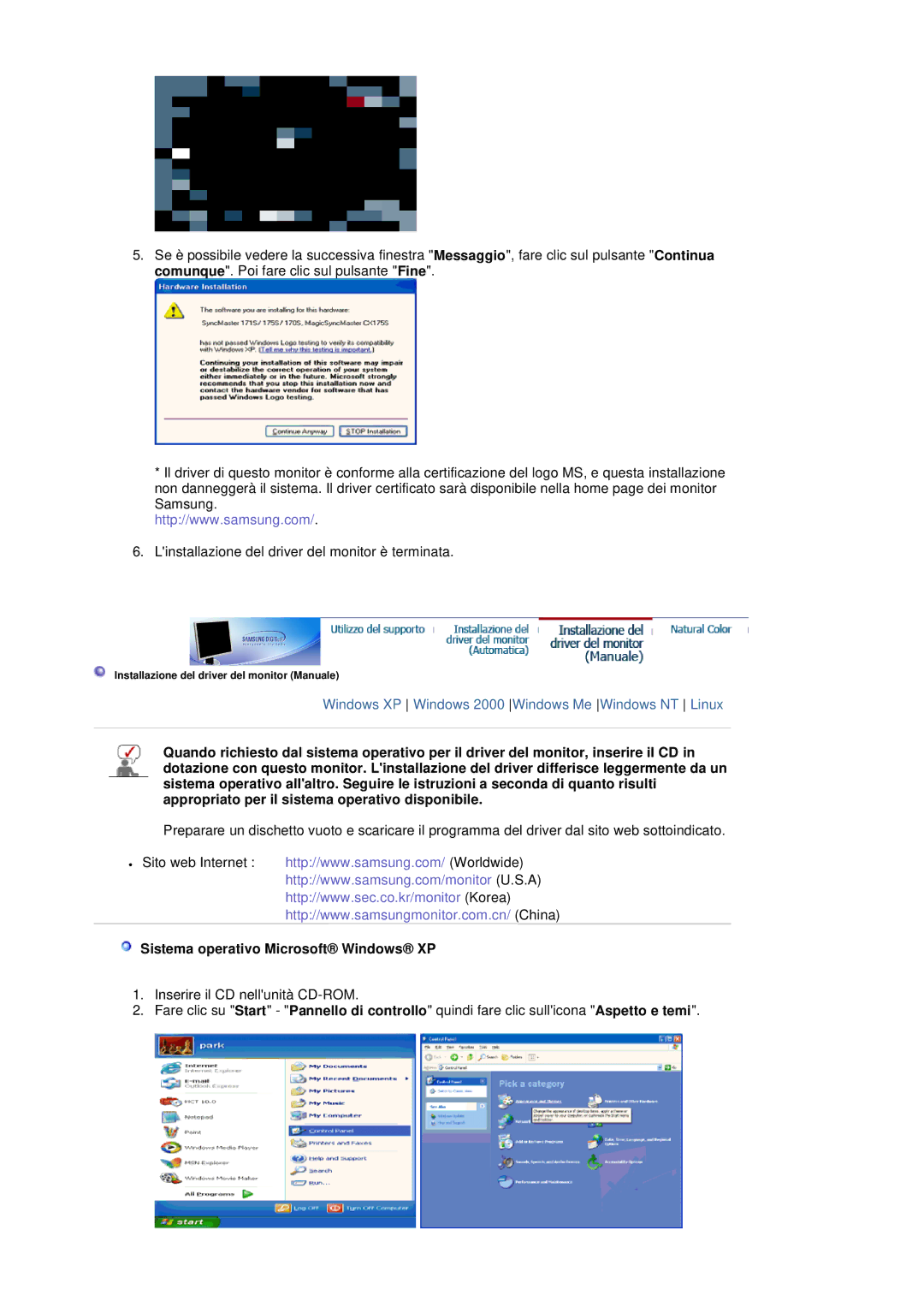 Samsung LS20HABESQ/EDC, LS20HABBSQ/EDC manual Sistema operativo Microsoft Windows XP 