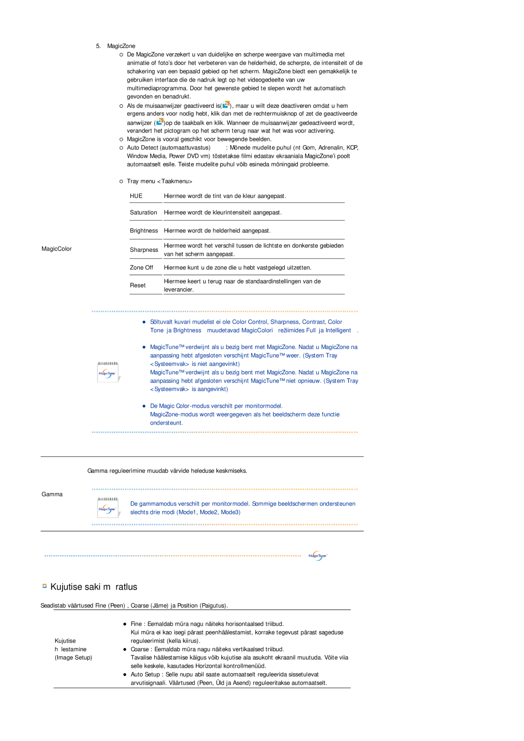 Samsung LS20HABESQ/EDC, LS20HABBSQ/EDC manual Kujutise saki määratlus 