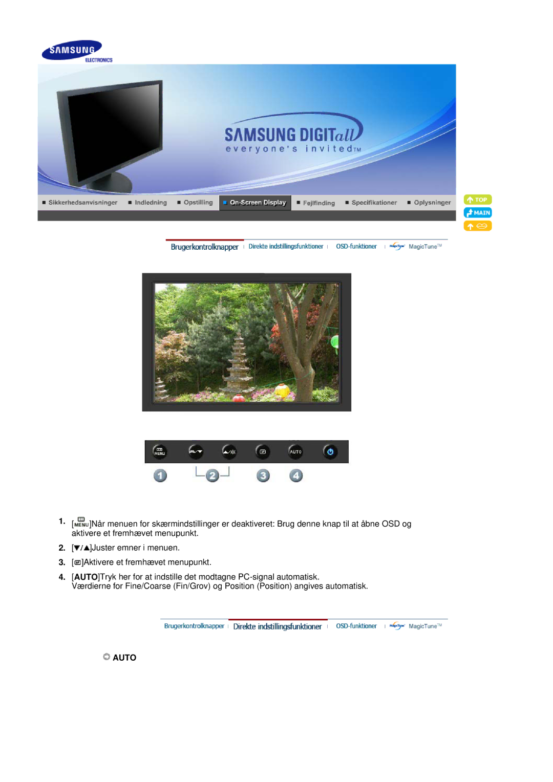 Samsung LS20HAWCSQ/EDC, LS20HAWCSZ/EDC manual Auto 