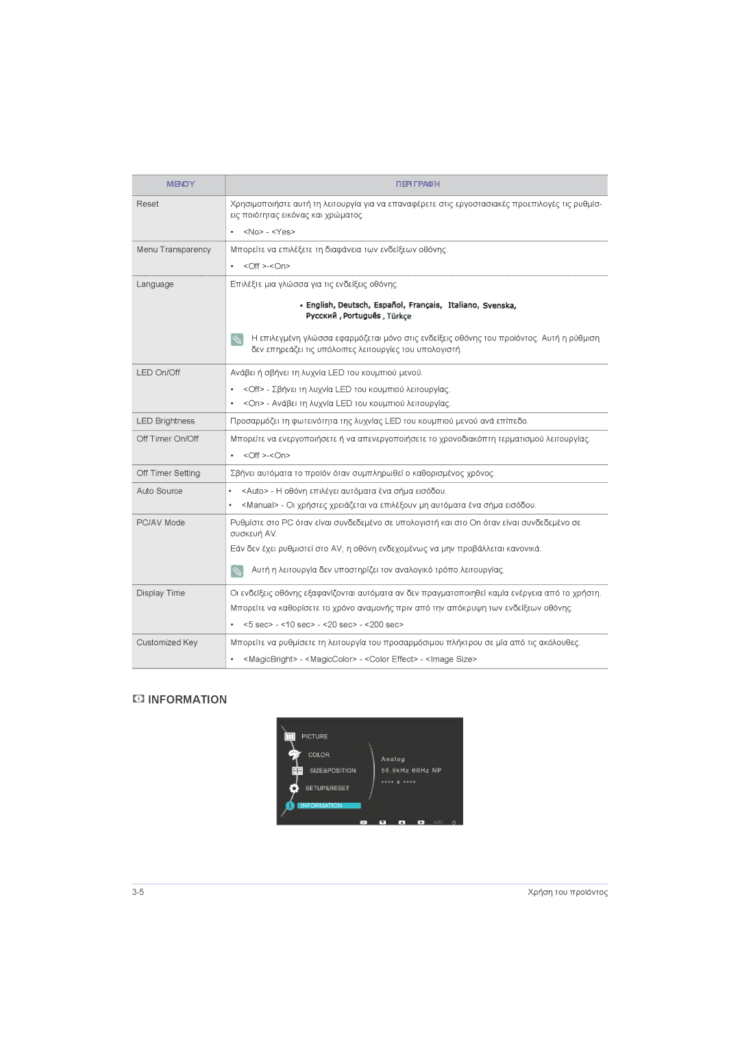 Samsung LS23LRZKUV/EN, LS20LRZKUV/EN, LS22LRZKUV/EN manual Information 