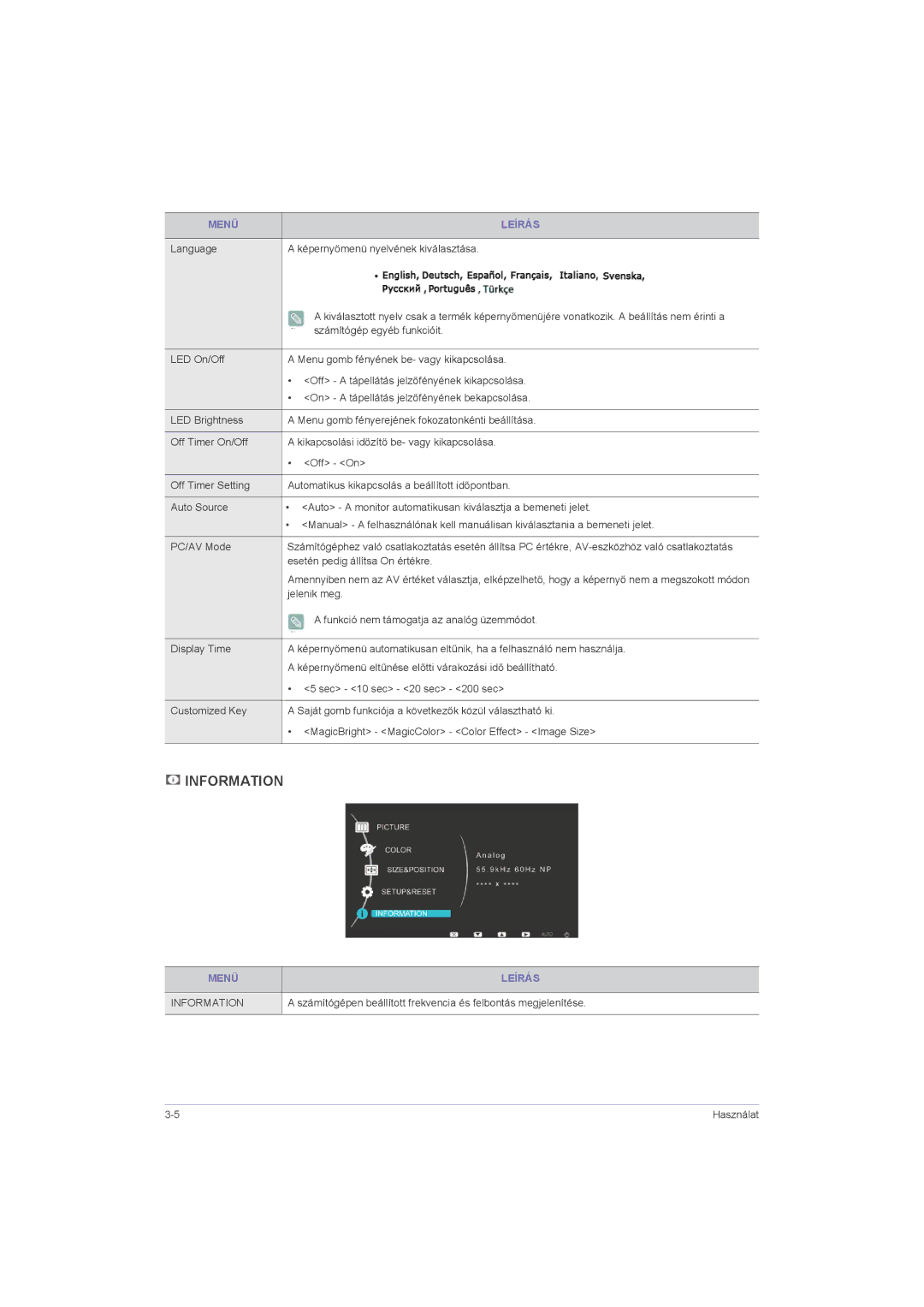 Samsung LS20LRZKUV/EN, LS22LRZKUV/EN, LS23LRZKUV/EN manual Information 