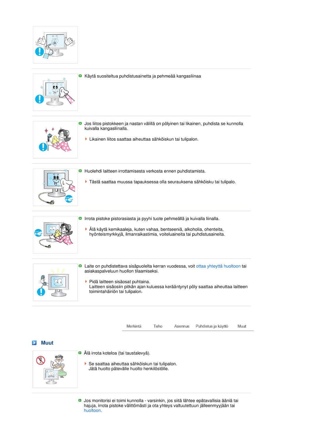 Samsung LS22MEHSFV/EDC, LS20MEWSFV/EDC, LS22MEWSFV/EDC, LS20MEHSFV/EDC manual Muut 