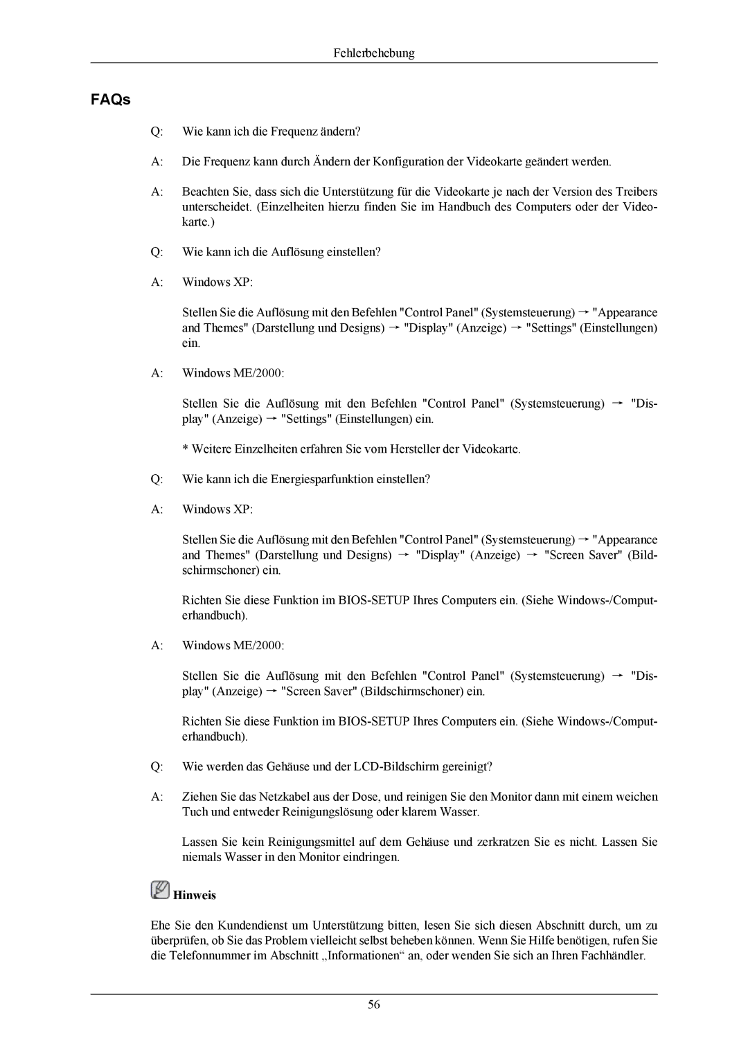 Samsung LS20MYNKF/EDC, LS20MYNKSB/EDC, LS20MYNKB/EDC, LS20MYNKBB/EDC, LS20MYNKS/EDC, LS20MYNKBBHEDC manual FAQs 