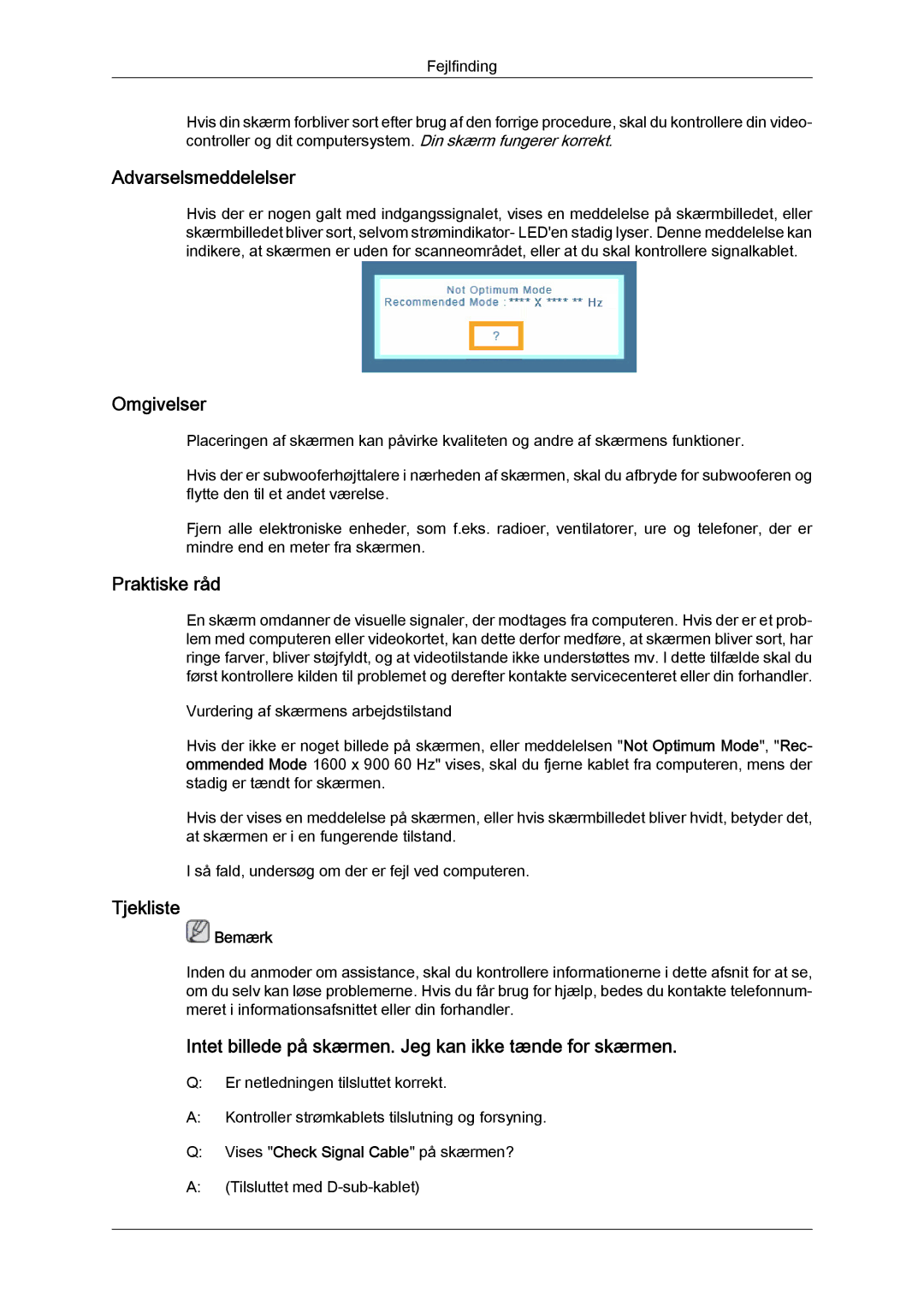 Samsung LS22MYYKBB/EDC, LS20MYYKBB/EDC, LS19MYYKBB/EDC manual Omgivelser 