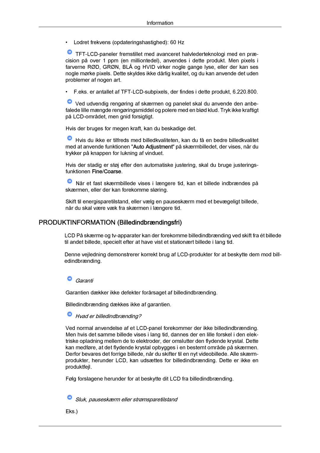 Samsung LS19MYYKBB/EDC, LS20MYYKBB/EDC, LS22MYYKBB/EDC manual Eks 