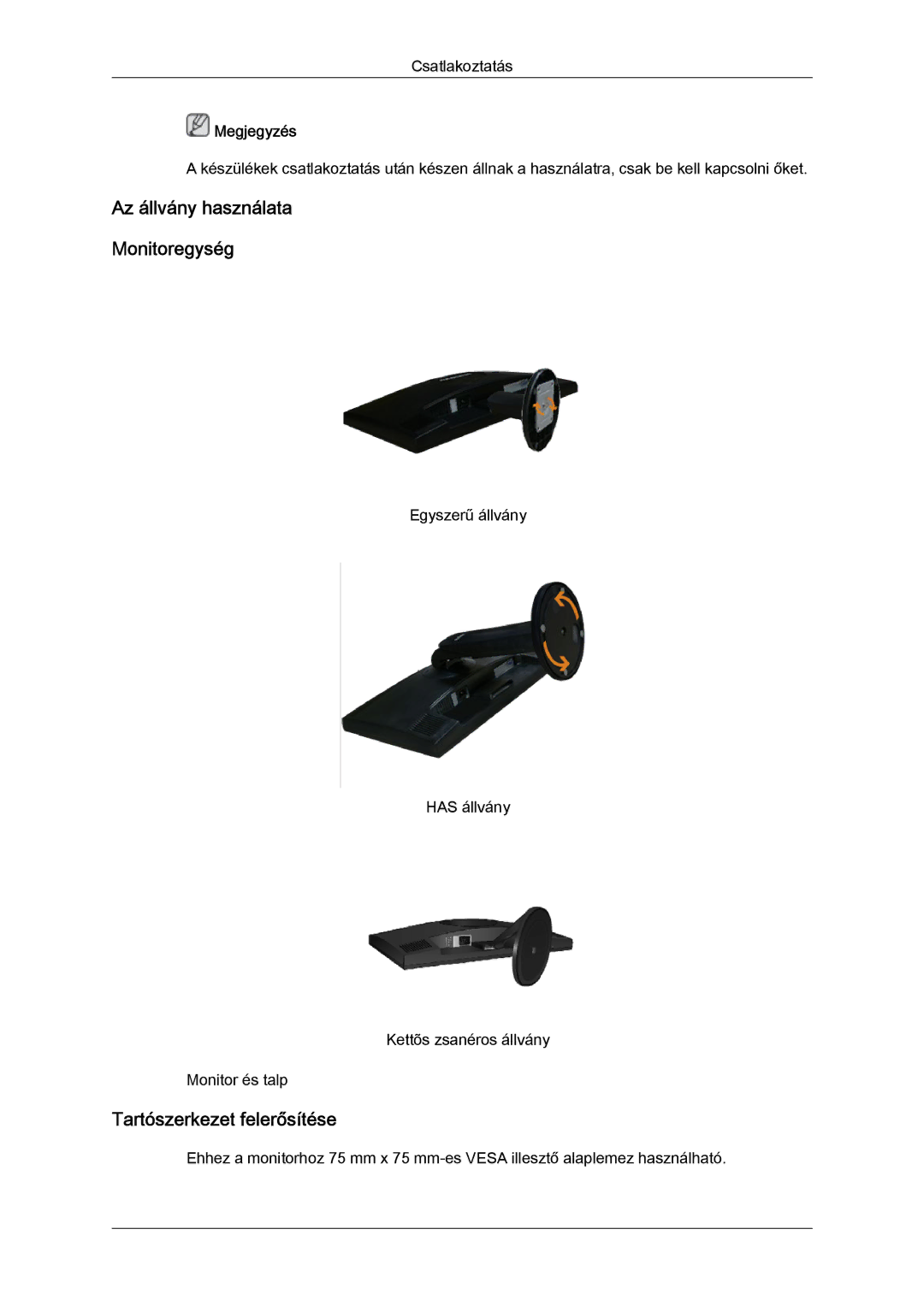 Samsung LS22MYYKBBA/EN, LS20MYYKBB/EDC, LS22MYYKBB/EDC, LS22MYLKF/EDC, LS19MYYKBBA/EN, LS20MYYKBBA/EN manual Megjegyzés 