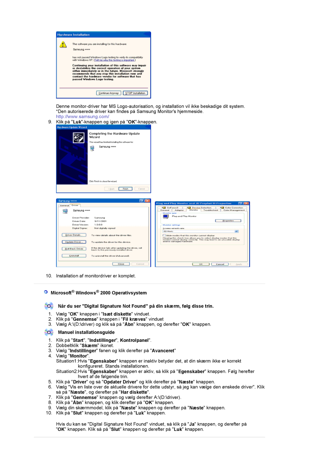 Samsung LS20PMASF/EDC manual 