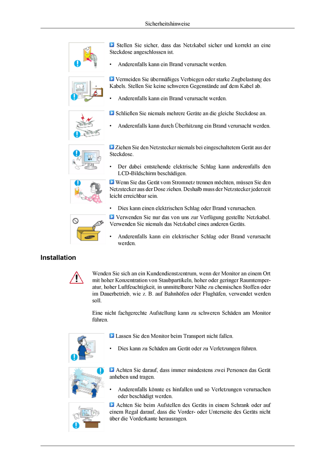 Samsung LS22TDDSUV/EN, LS20TDVSUV/EN, LS22TDVSUV/EN, LS20TDDSUV/EN manual Installation 