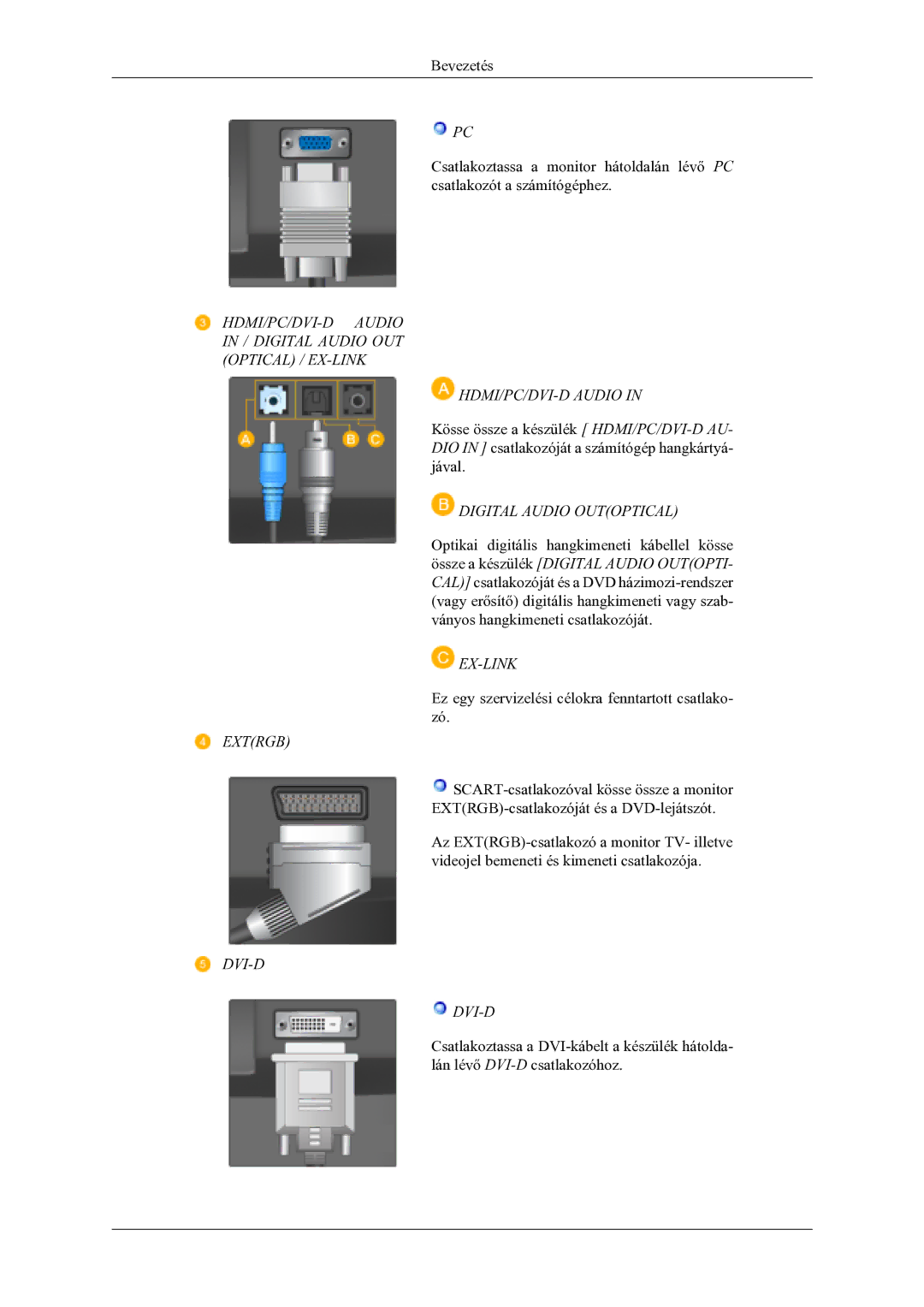 Samsung LS20TDDSUV/EN, LS20TDVSUV/EN, LS22TDVSUV/EN, LS22TDDSUV/EN manual HDMI/PC/DVI-D Audio 