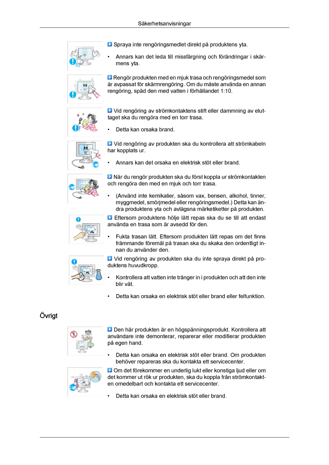 Samsung LS22TDDSUV/EN, LS20TDVSUV/EN, LS24TDVSUV/EN, LS24TDDSUV/EN, LS22TDVSUV/EN, LS20TDDSUV/EN, LS26TDDSUV/EN manual Övrigt 