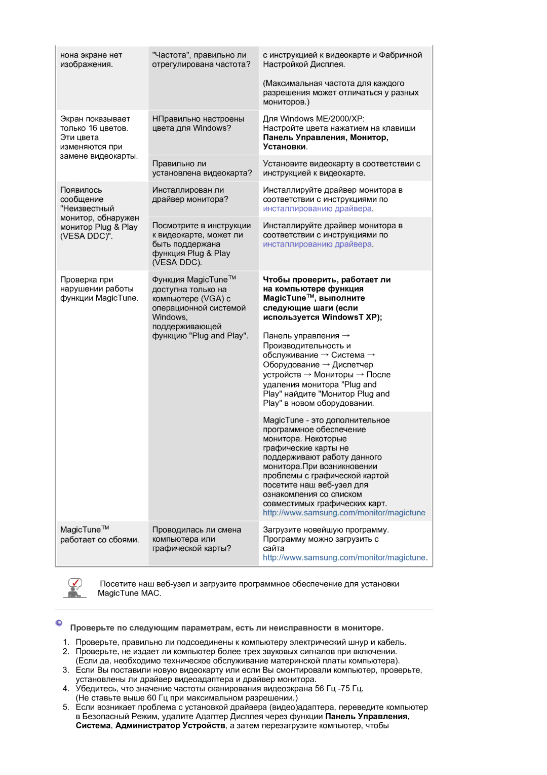 Samsung LS21BRBAS/EDC, LS21BRBAS2/CI manual Панель Управления, Монитор, Установки 