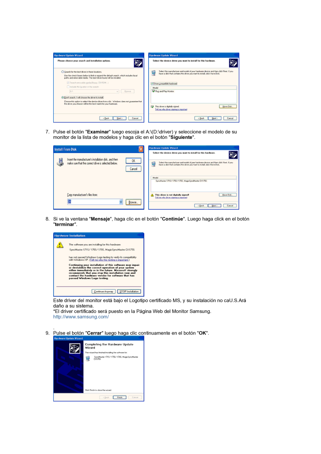 Samsung LS21BRBAS/EDC manual 