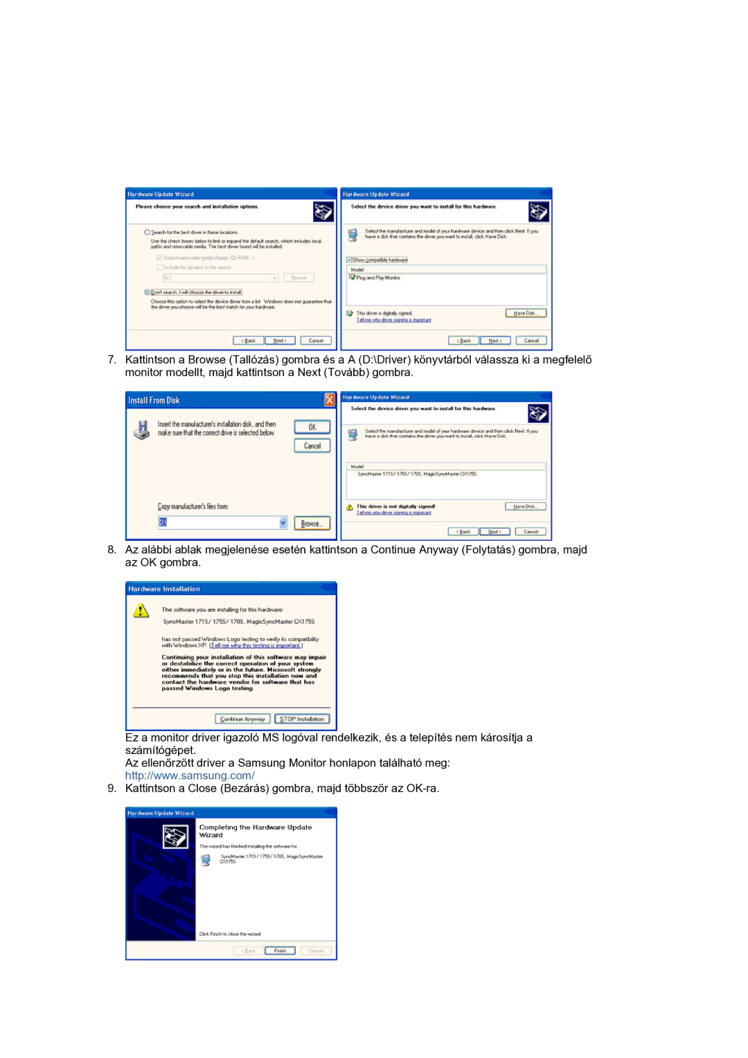 Samsung LS21BRBAS/EDC manual 