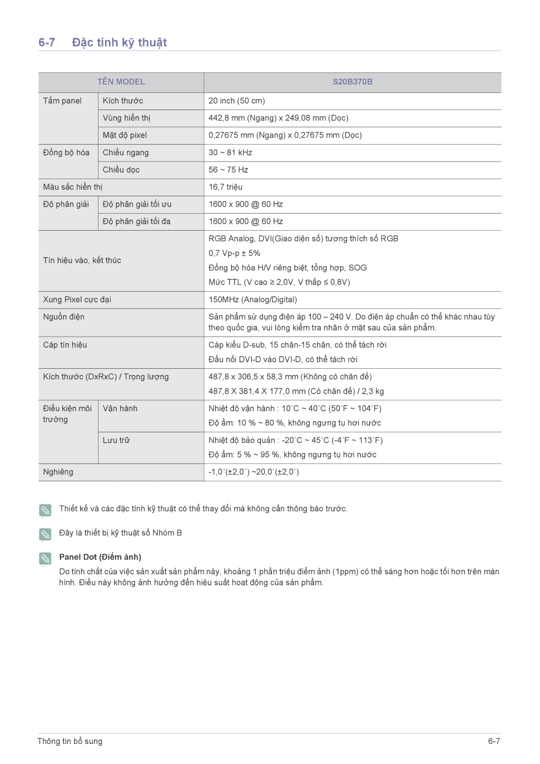 Samsung LS23B370BSMXV, LS22B370BS/XM, LS22B370BSMXV, LS20B370BSMXV, LS19B370BSMXV manual 