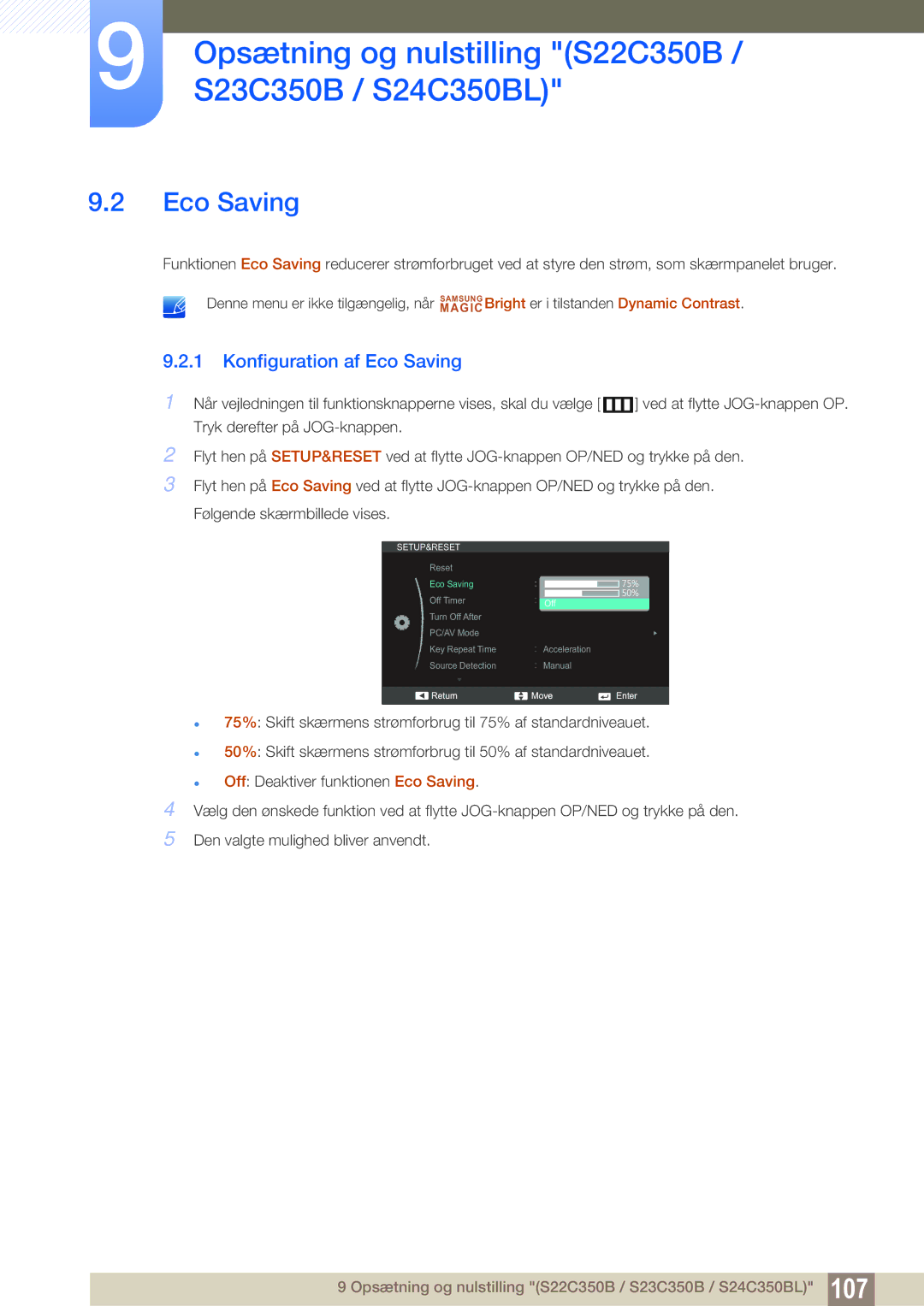 Samsung LS27C350HS/EN, LS22C350HS/EN, LS24C350HS/EN, LS23C350HS/EN manual Return Move Enter 