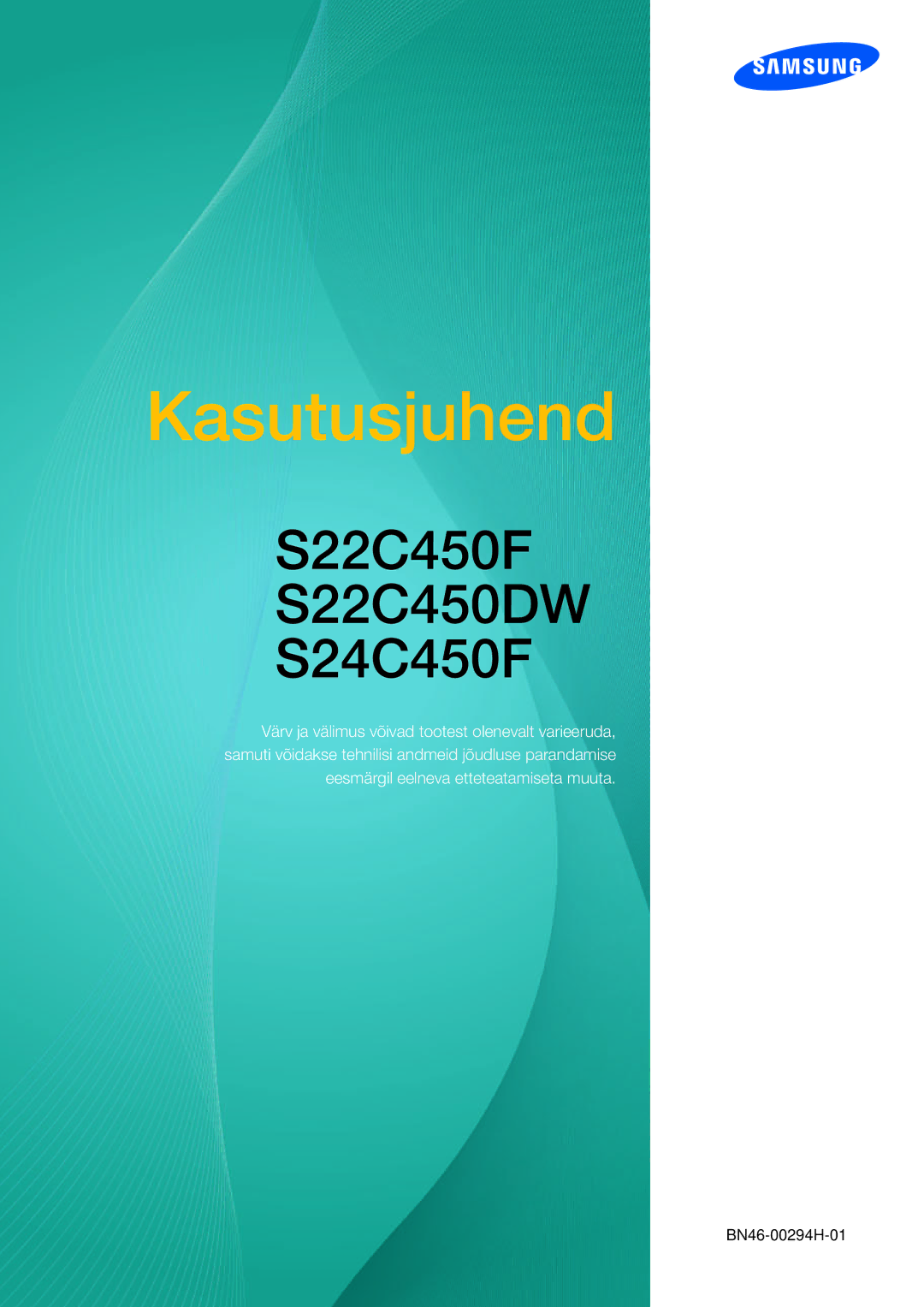 Samsung LS24C45UFS/EN, LS22C45UFS/EN, LS22C45UDW/EN manual Uživatelská Příručka 