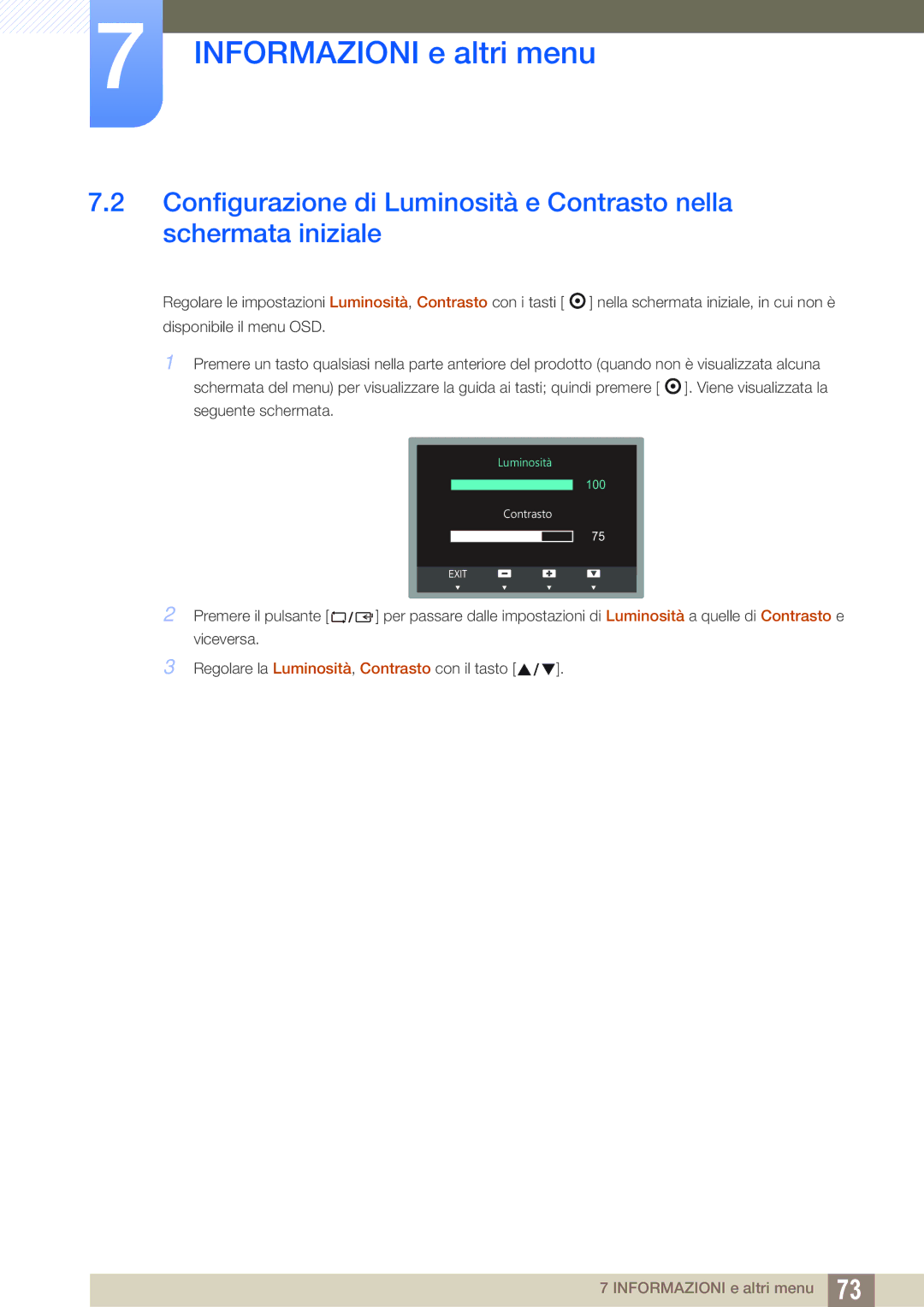 Samsung LS24C45UFS/EN, LS22C45UFS/EN manual 100 