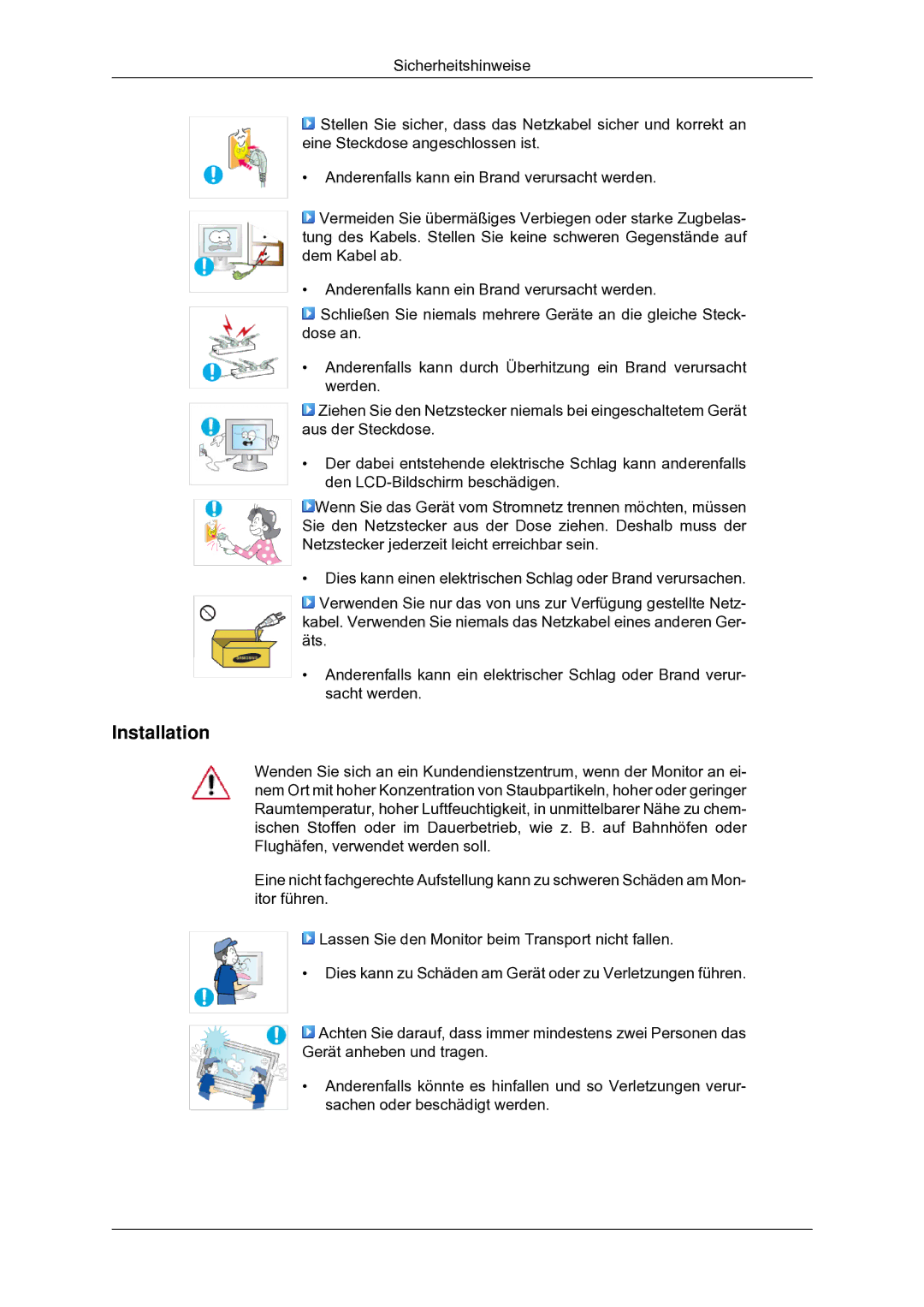 Samsung LS22CMYKF/EN manual Installation 