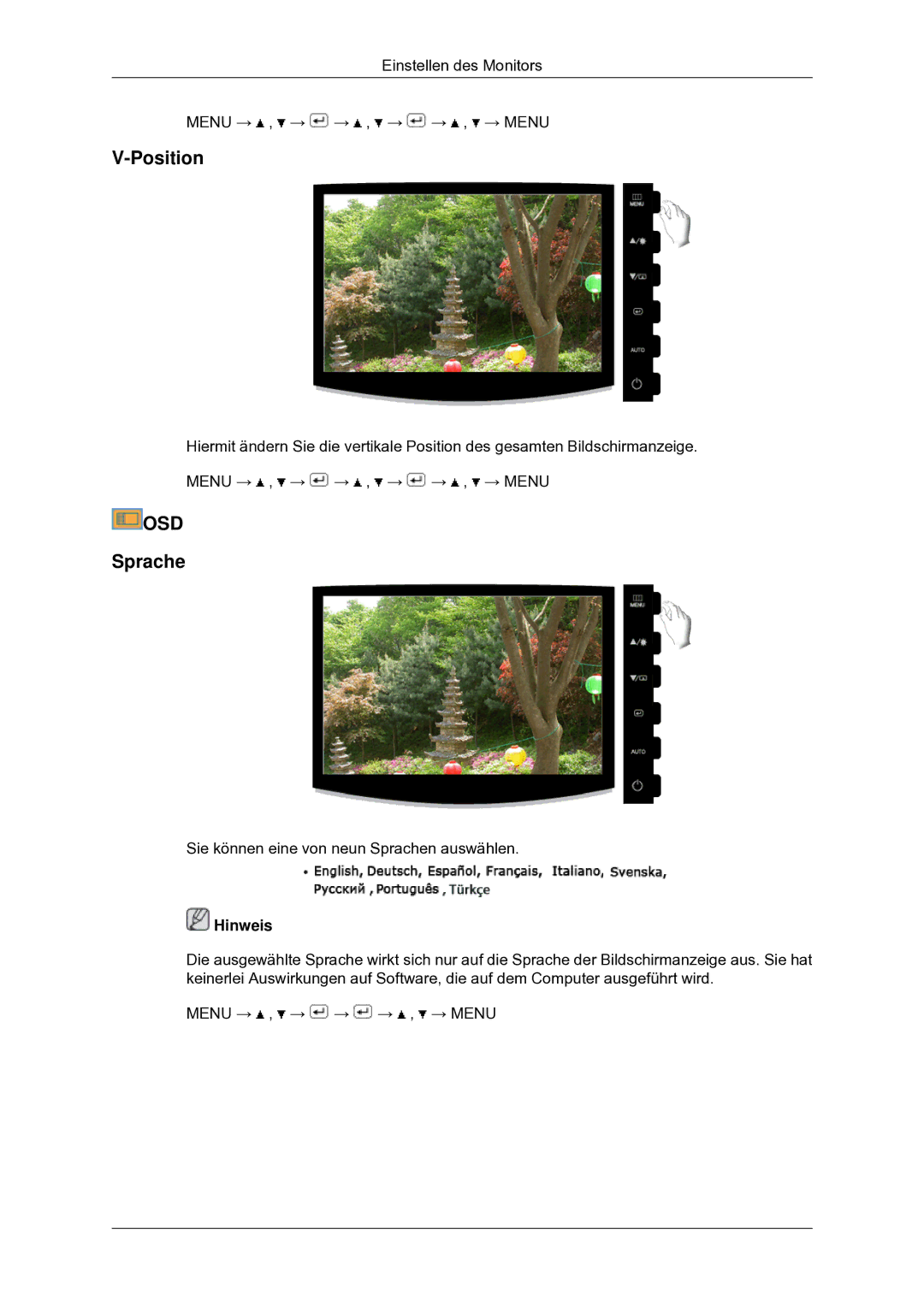 Samsung LS22CMYKF/EN manual Osd 