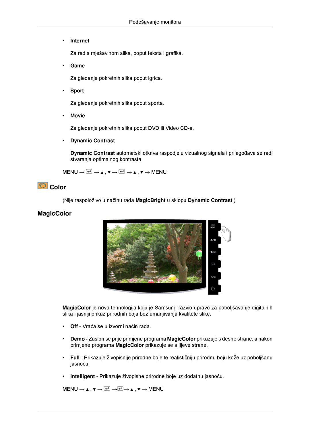 Samsung LS20CMYKFNA/EN, LS22CMYKFNA/EN, LS20CMYKF/EN, LS22CMYKF/EN manual MagicColor 