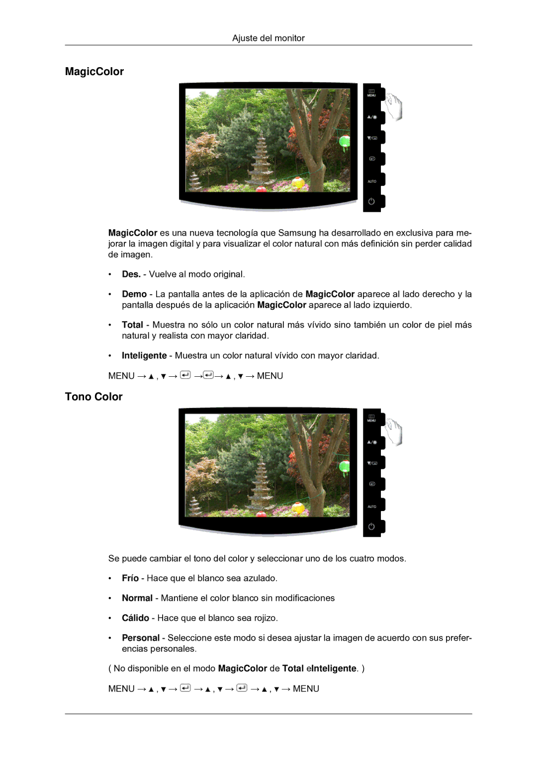 Samsung LS22CMYKFNA/EN, LS20CMYKF/EN, LS22CMYKF/EN, LS22CMYKFYA/EN manual MagicColor 