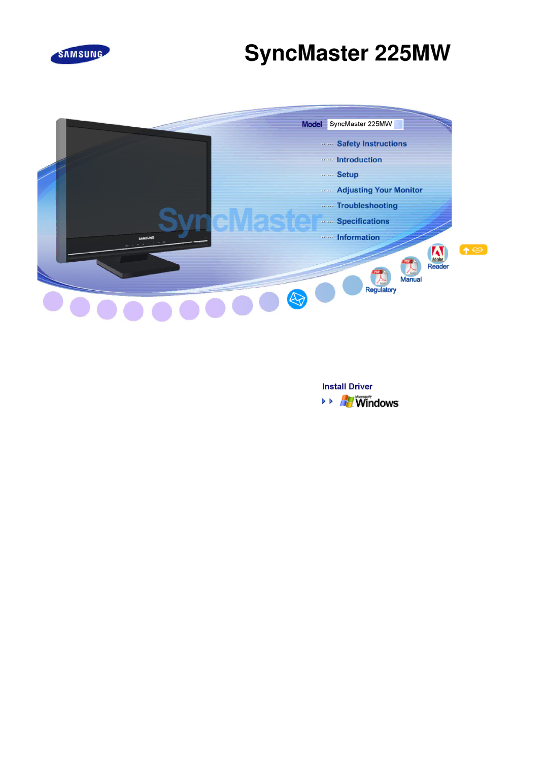 Samsung LS22CRASB6/EDC, LS22CRASB/EDC manual LCD Monitor 