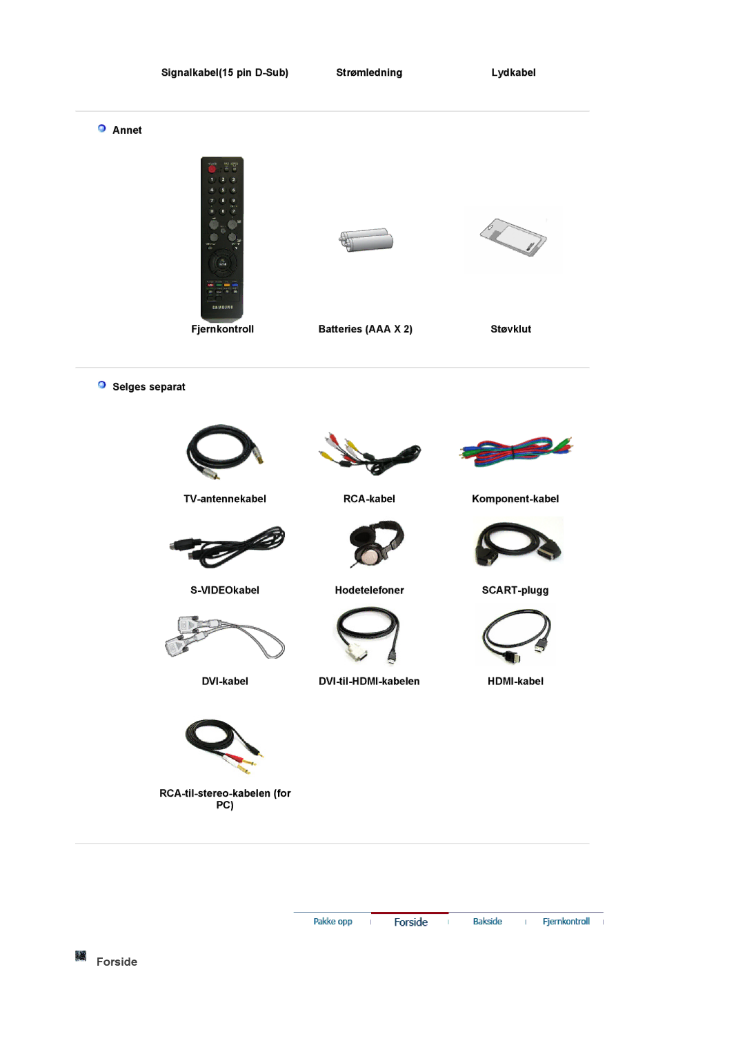 Samsung LS22CRASB/EDC manual Forside 