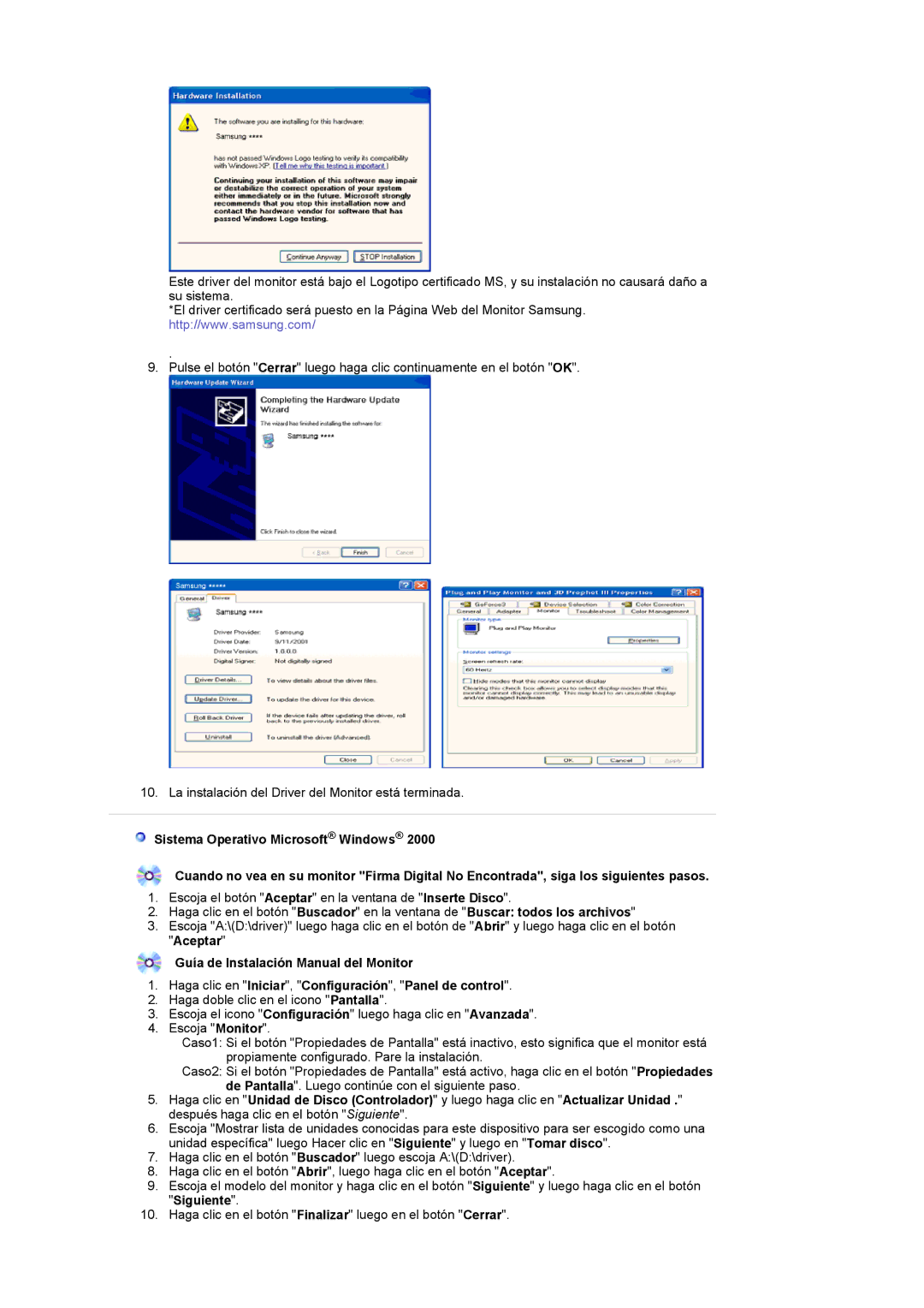 Samsung LS22CRDSF/EDC manual 