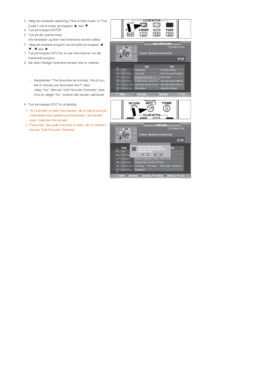 Samsung LS22CRDSF/EDC manual Tryk på knappen Exit for at afslutte 